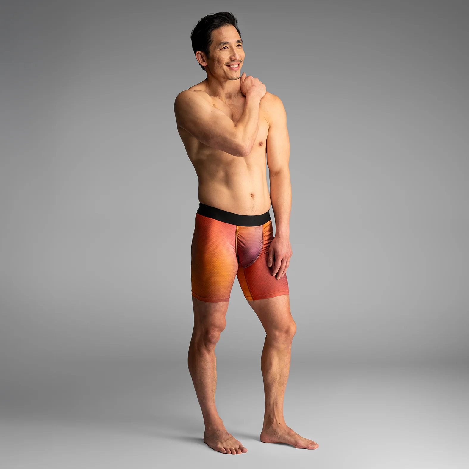 Pro Agua X Boxer Brief : Ombre Palm Tree - Image 4