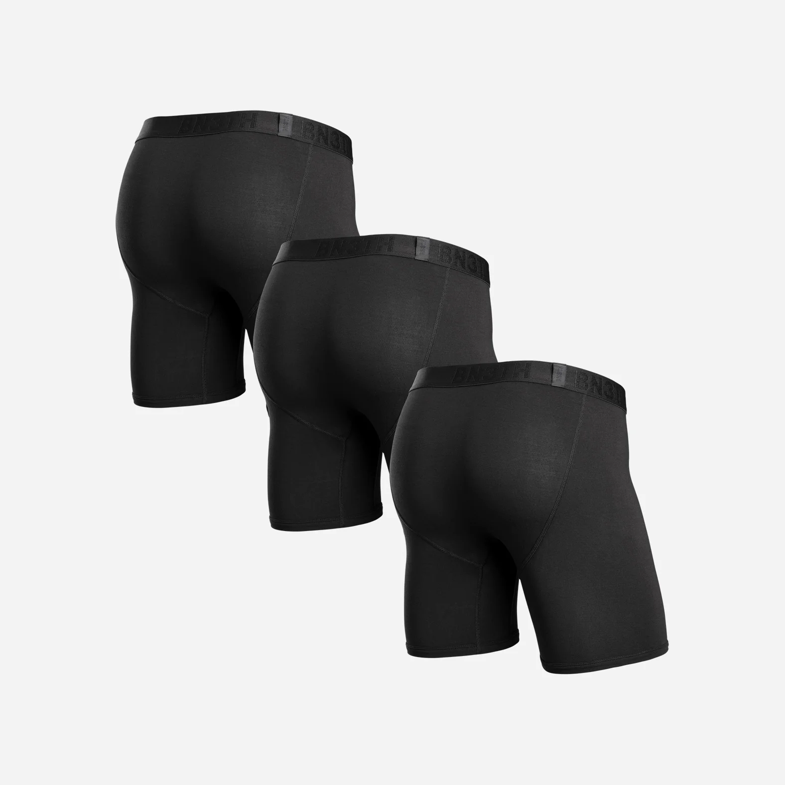 Classic Icon Boxer Brief: Black 3 Pack - Image 3
