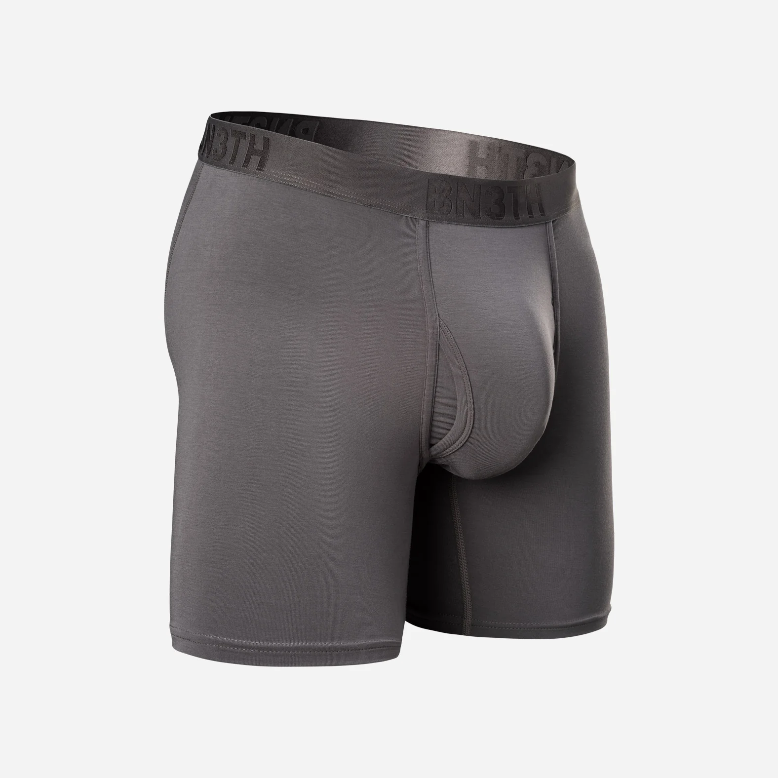 Classic Icon Boxer Brief With Fly: Gargoyle - Image 4