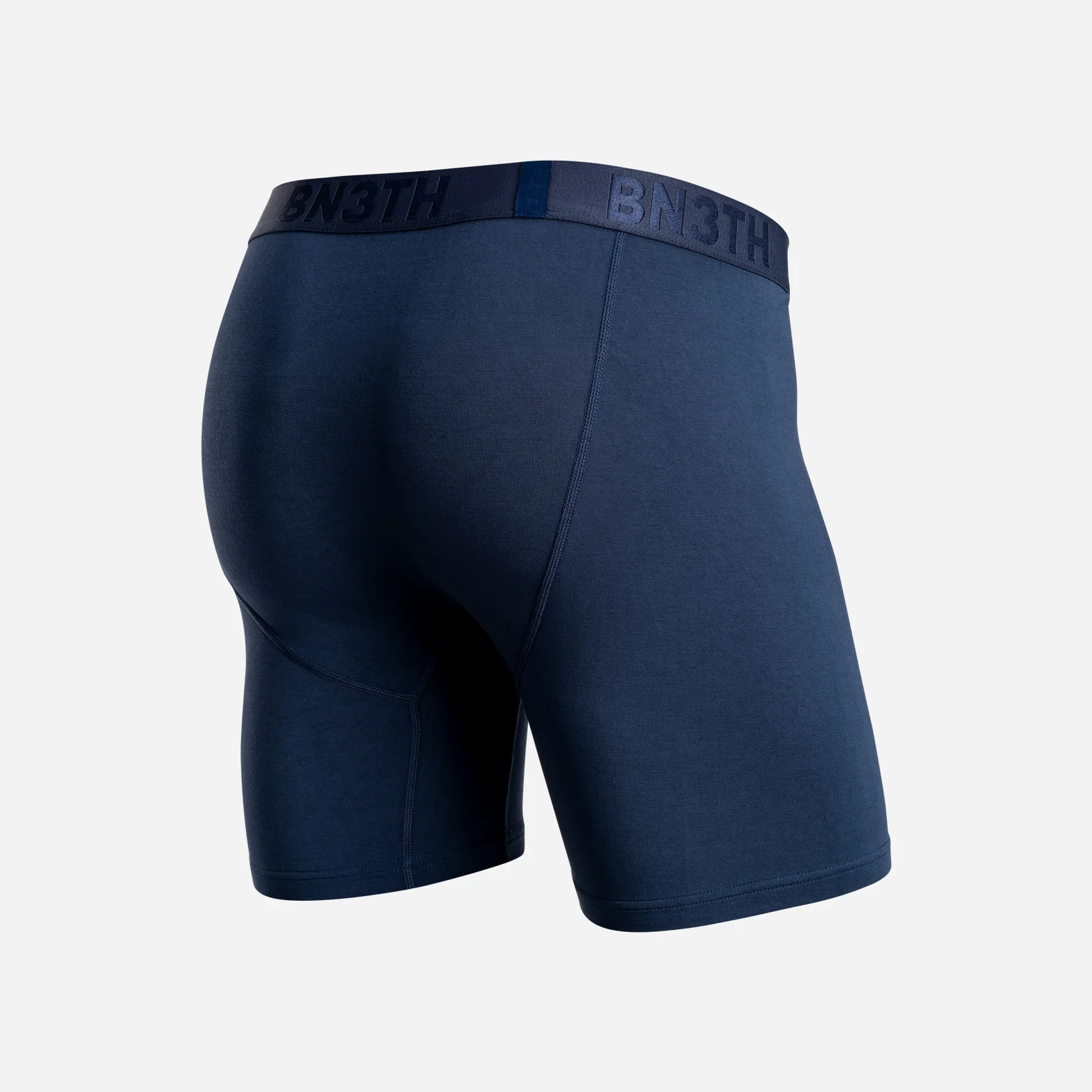 Classic Icon Boxer Brief With Fly: Navy - Image 3