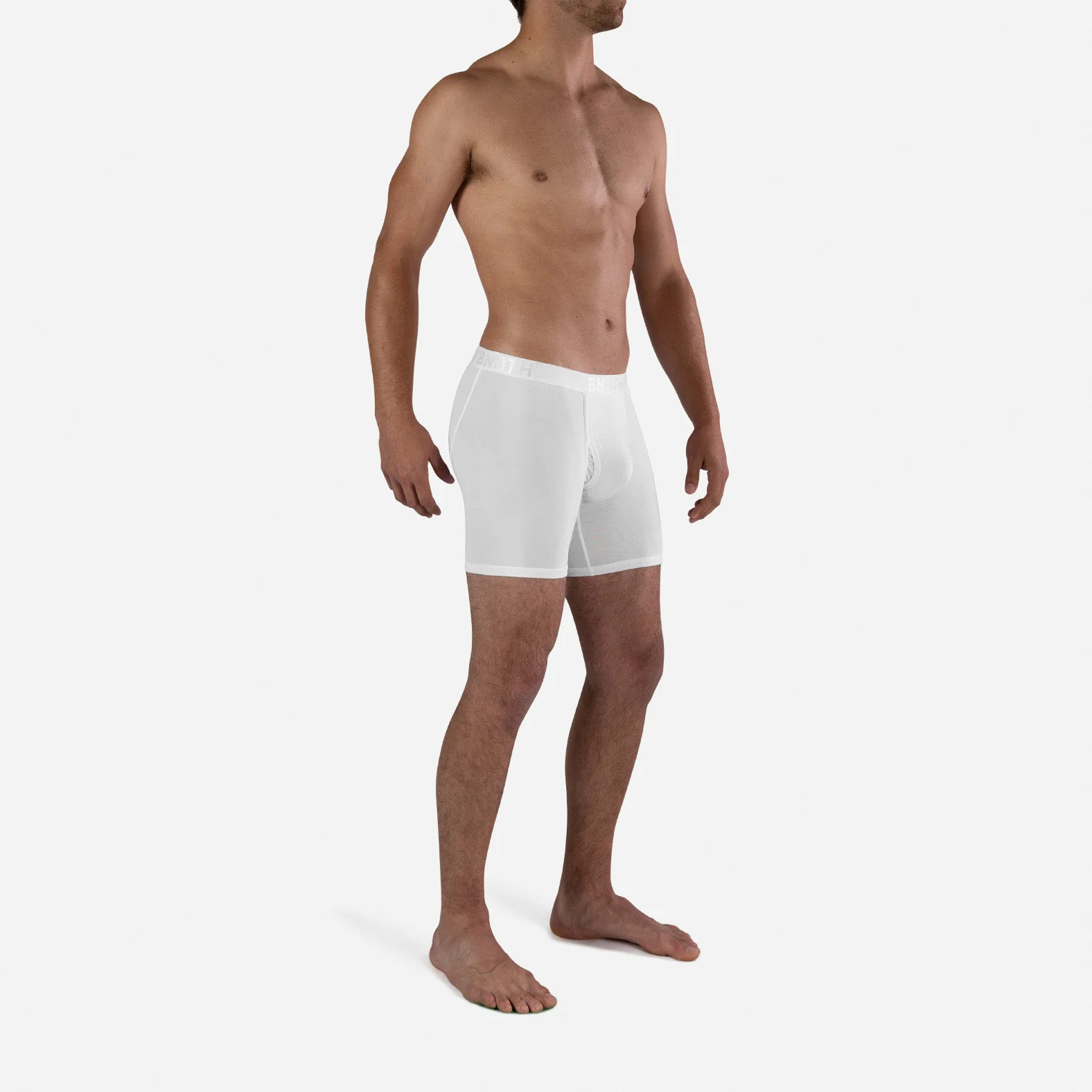 Classic Icon Boxer Brief With Fly: White - Image 5