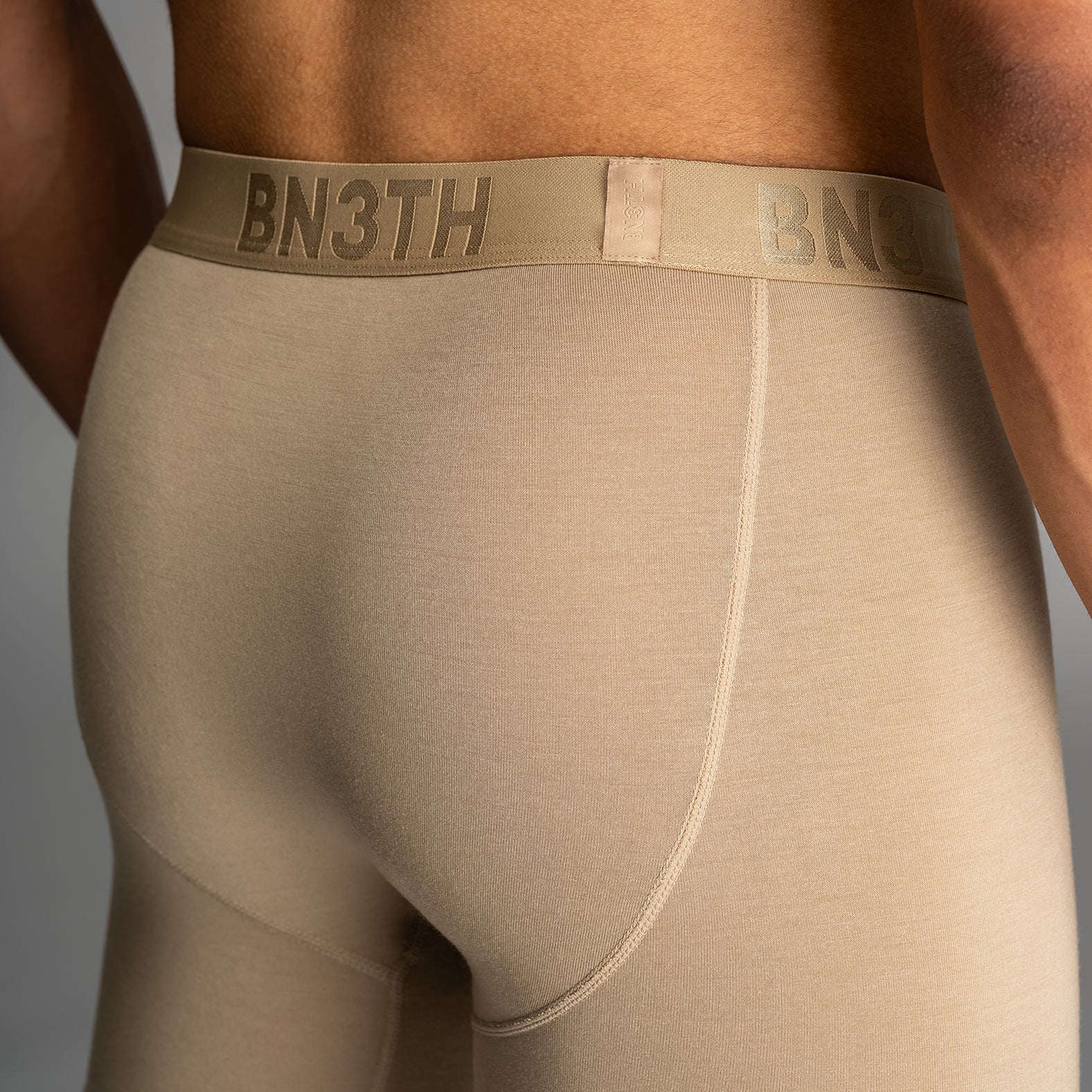 Classic Icon Boxer Brief : Pepper Beige - Image 4