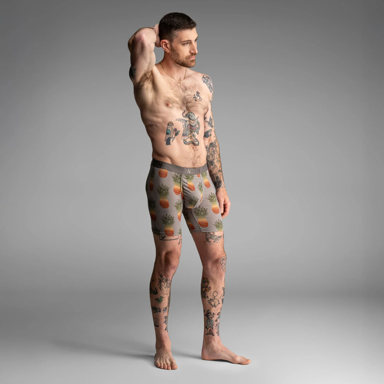 Classic Icon Boxer Brief : Pineapple Fade Cloudburst - Image 4