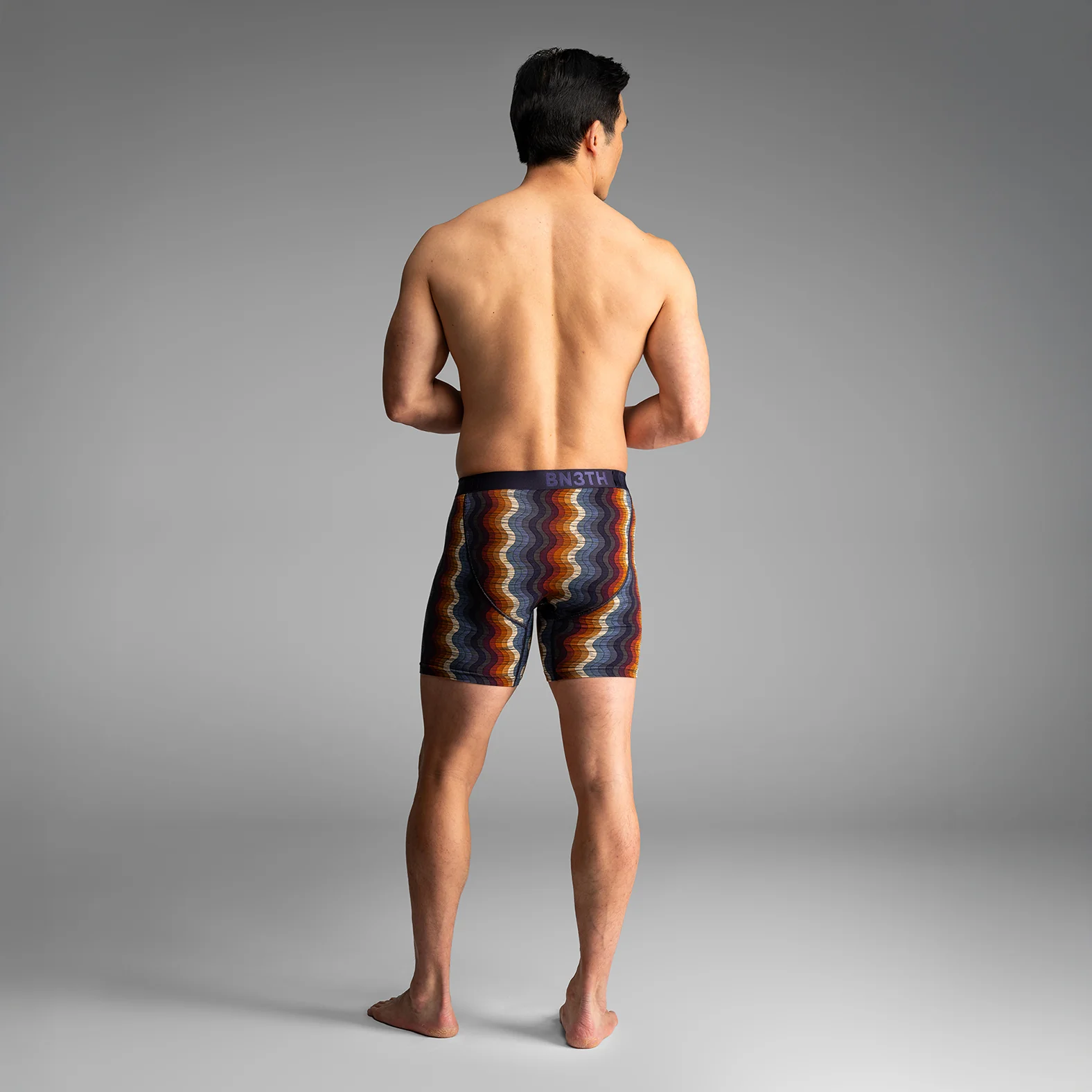 Classic Icon Boxer Brief : Retro Wave Black - Image 5