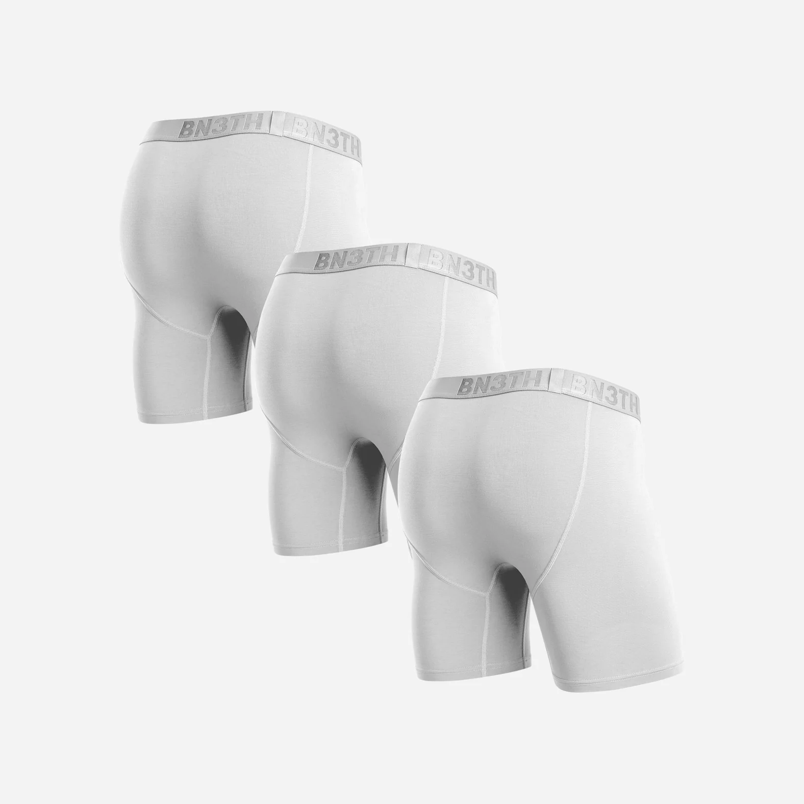 Classic Icon Boxer Brief: White 3 Pack - Image 3