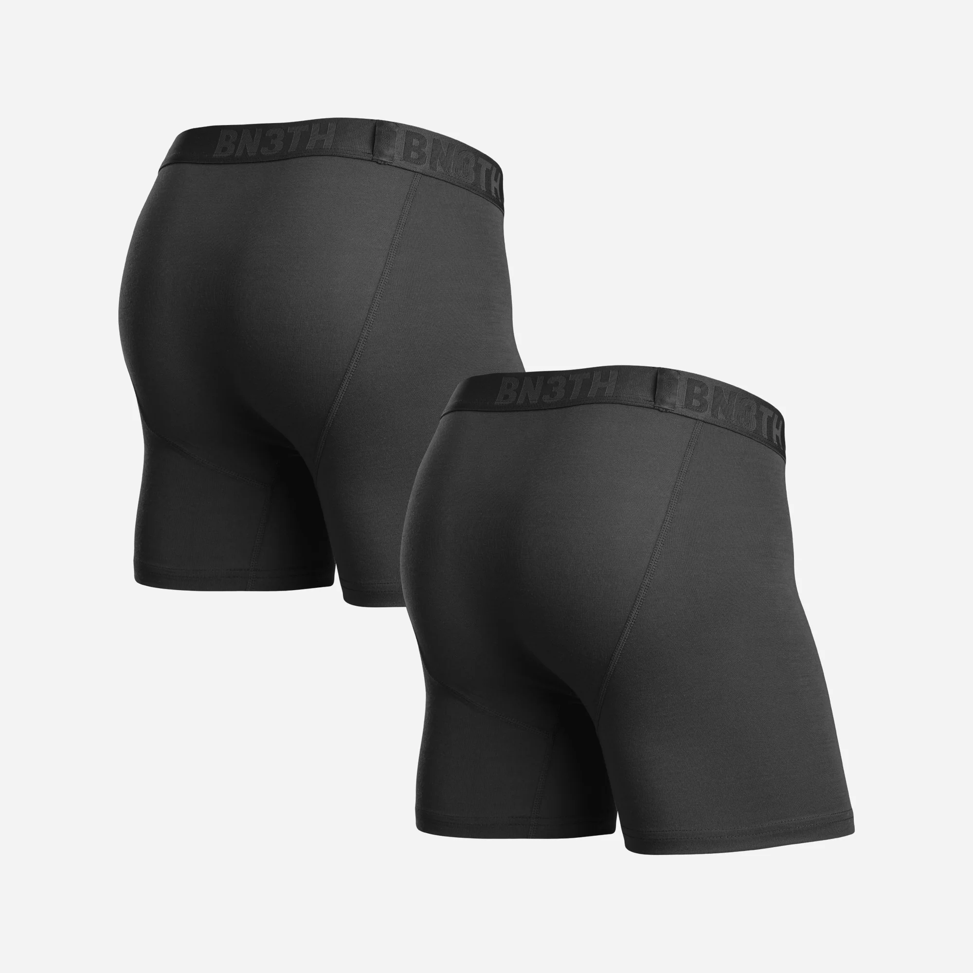 Essentials Boxer Brief : Black 2 Pack - Image 3