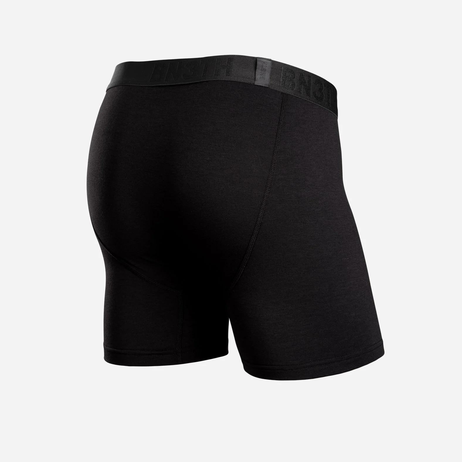 Essentials Boxer Brief: Black - Image 3
