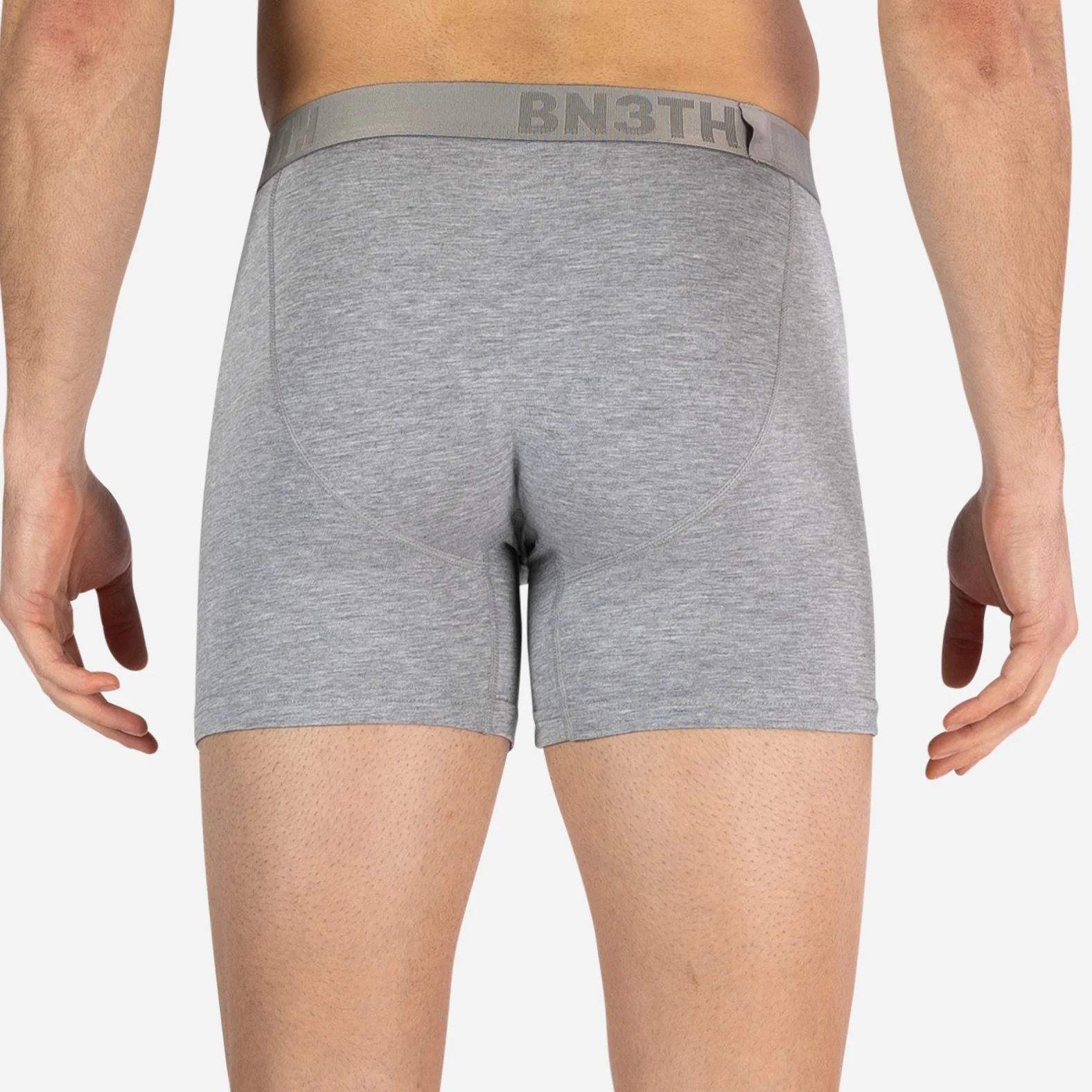 Essentials Boxer Brief: Heather Gray - Image 5