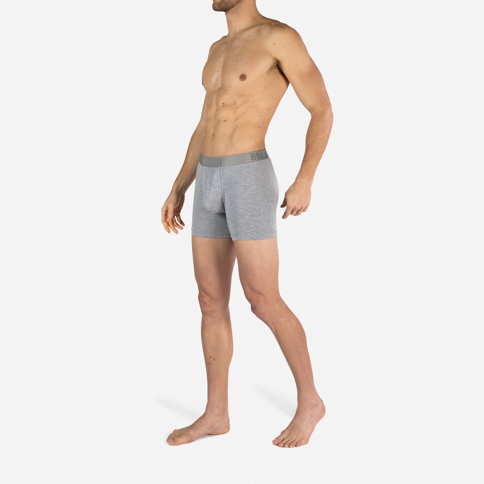 Essentials Boxer Brief: Heather Gray - Image 6