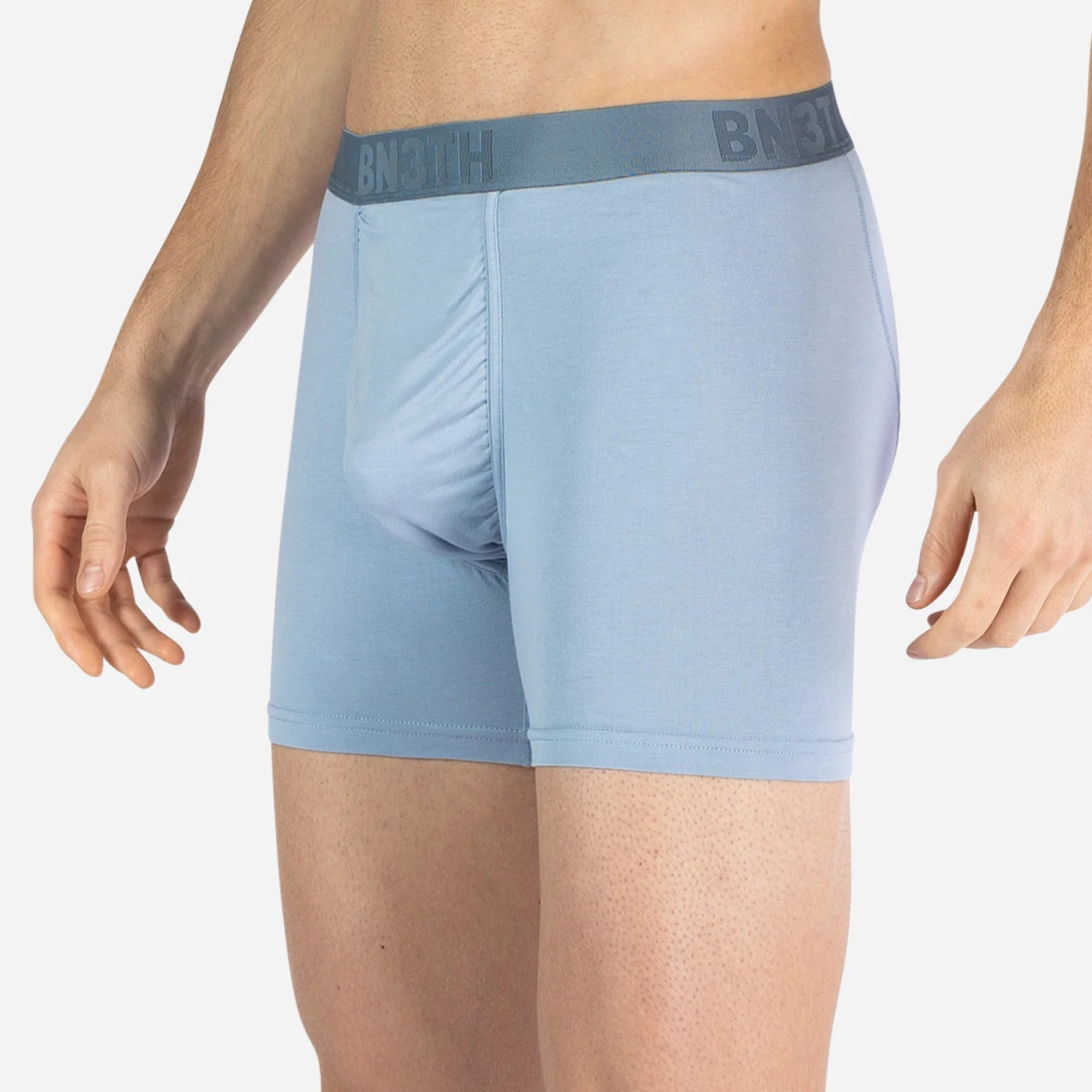Essentials Boxer Brief : Midnight Navy/Dusty Blue 2 Pack - Image 5