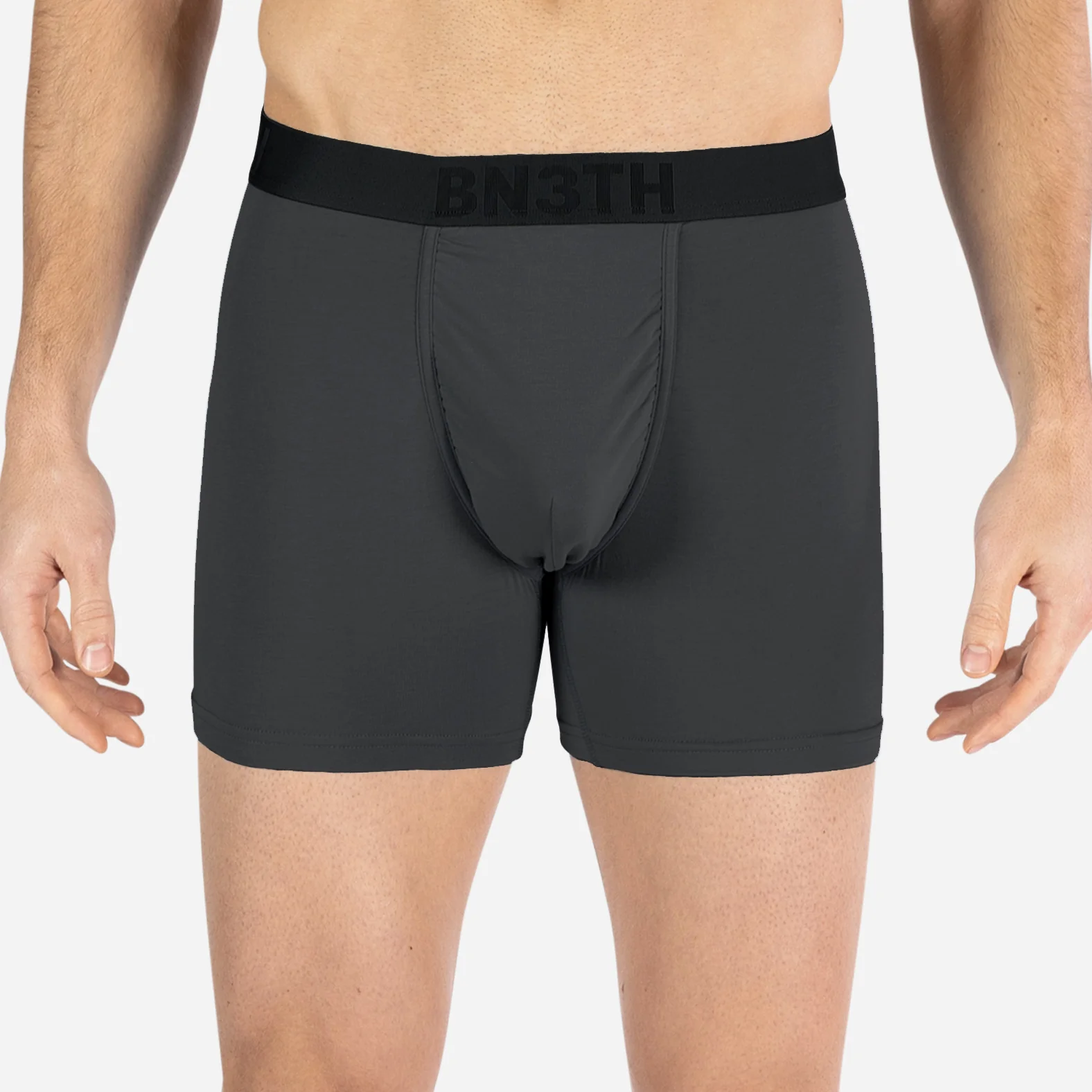Essentials Boxer Brief : Shadow/Gray Violet 2 Pack - Image 3