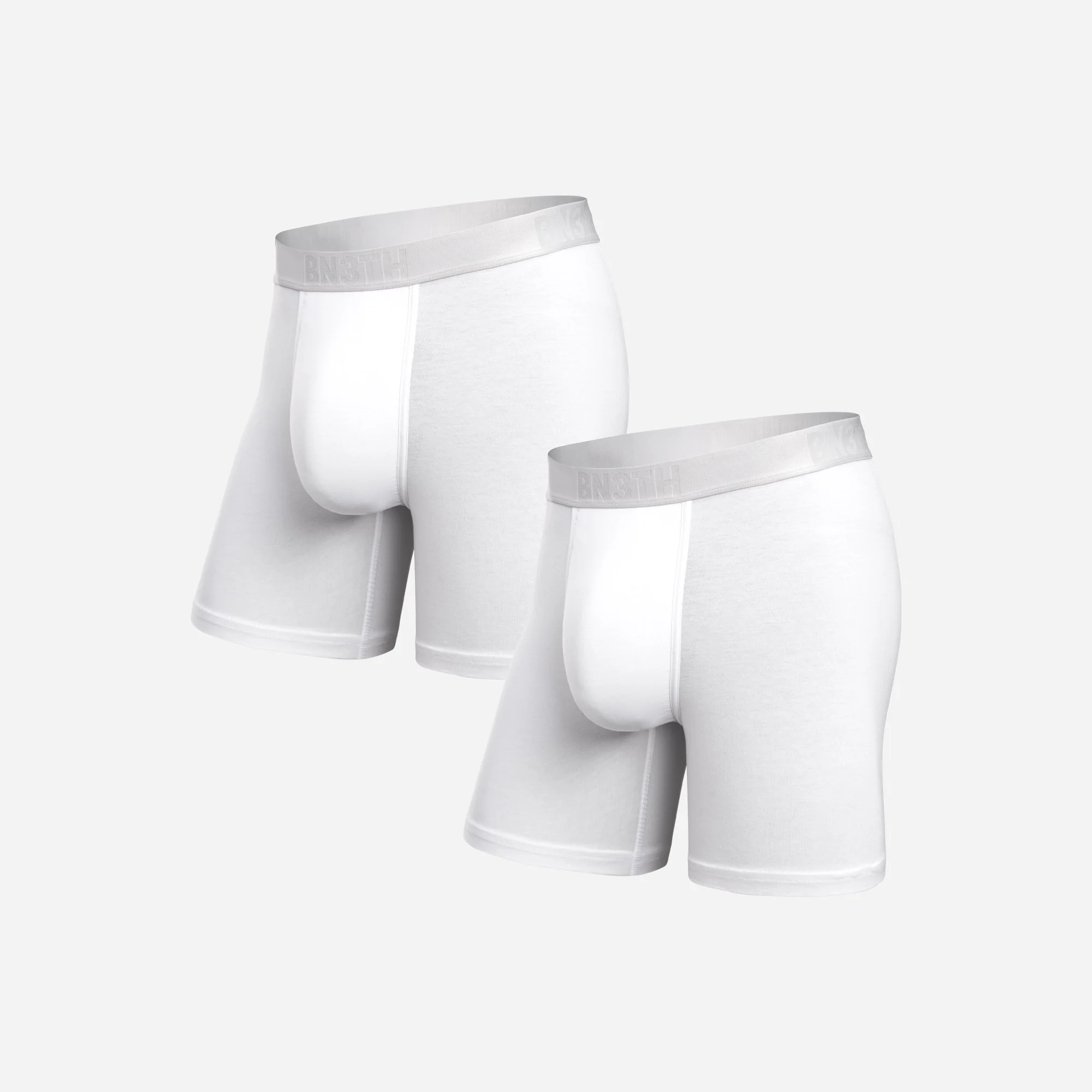 Essentials Boxer Brief : White 2 Pack