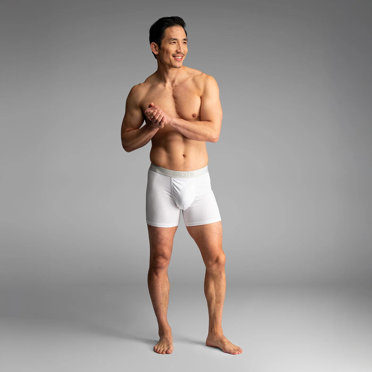Essentials Boxer Brief : White 2 Pack - Image 2