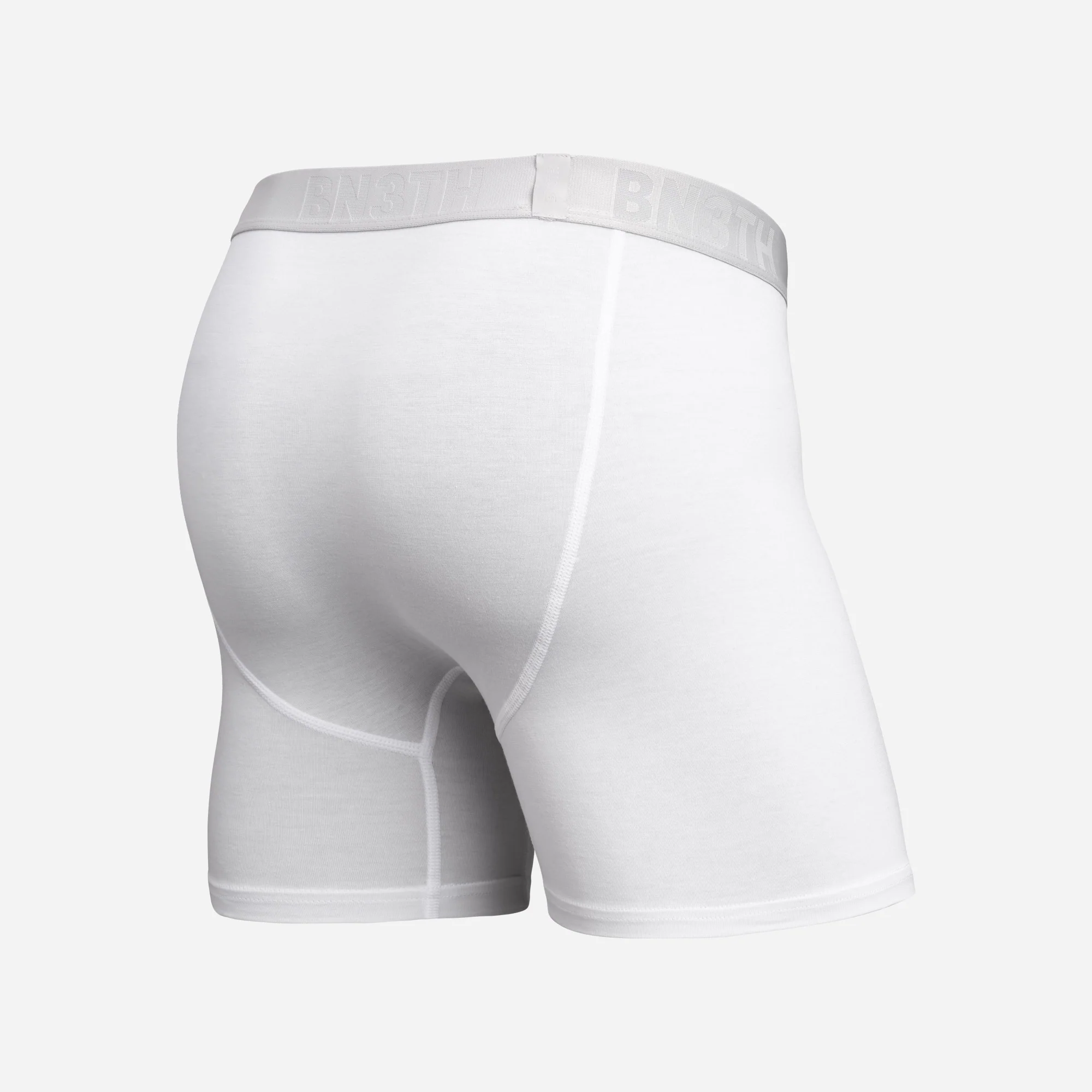 Essentials Boxer Brief : White - Image 3