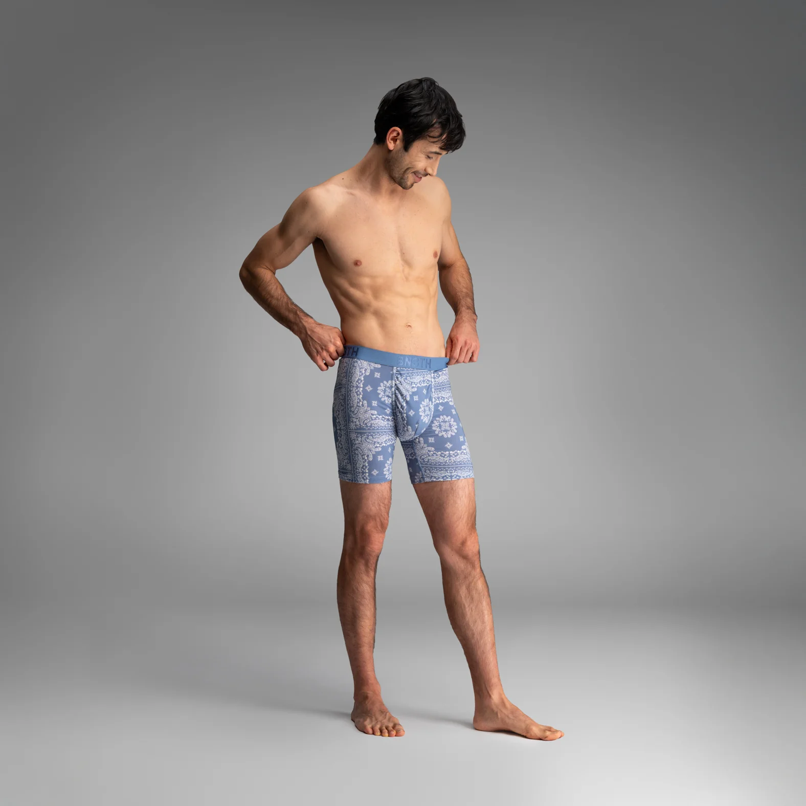 Classic Icon Boxer Brief: Bandana - Fog - Image 4