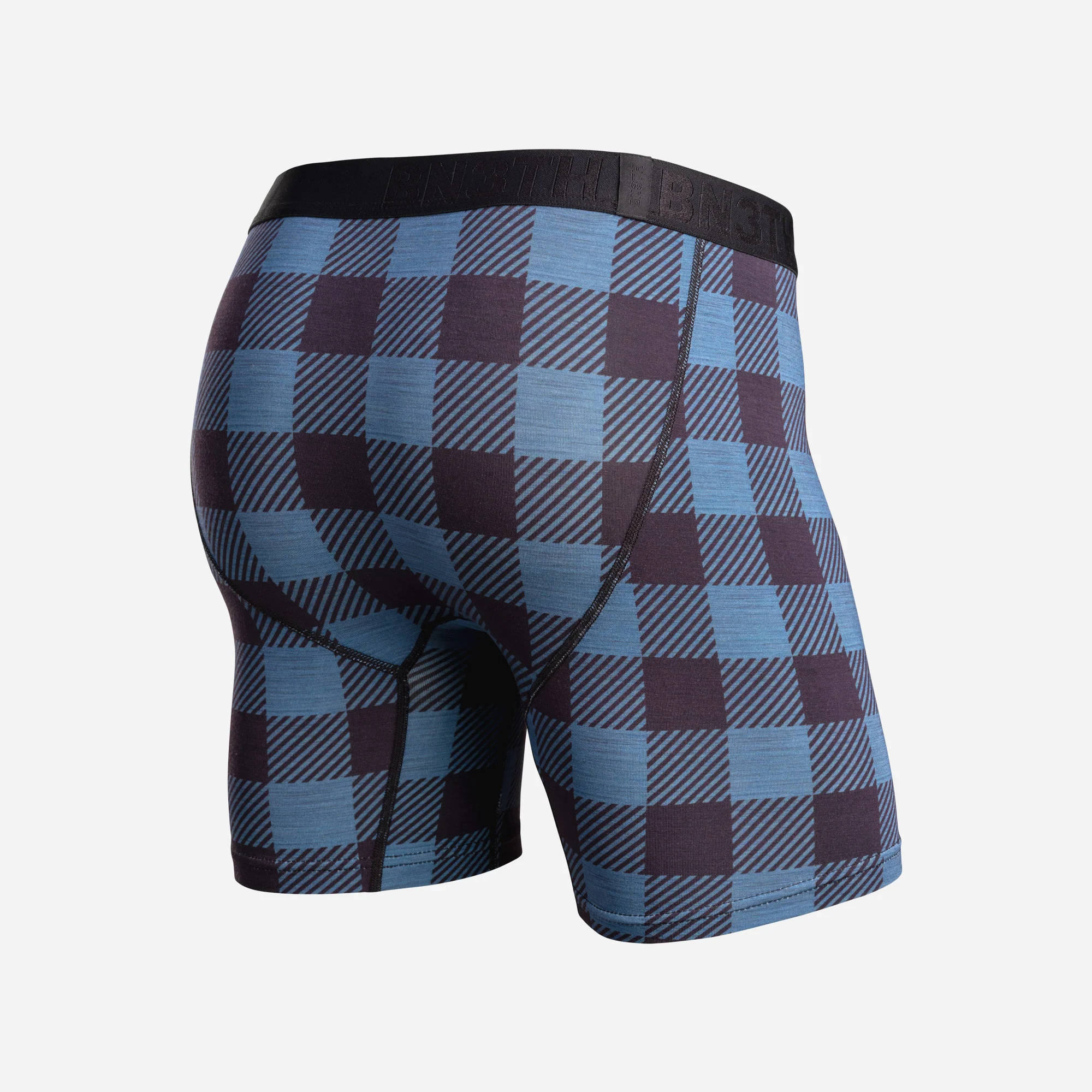 Classic Icon Boxer Brief : Buffalo Check Fog - Image 3