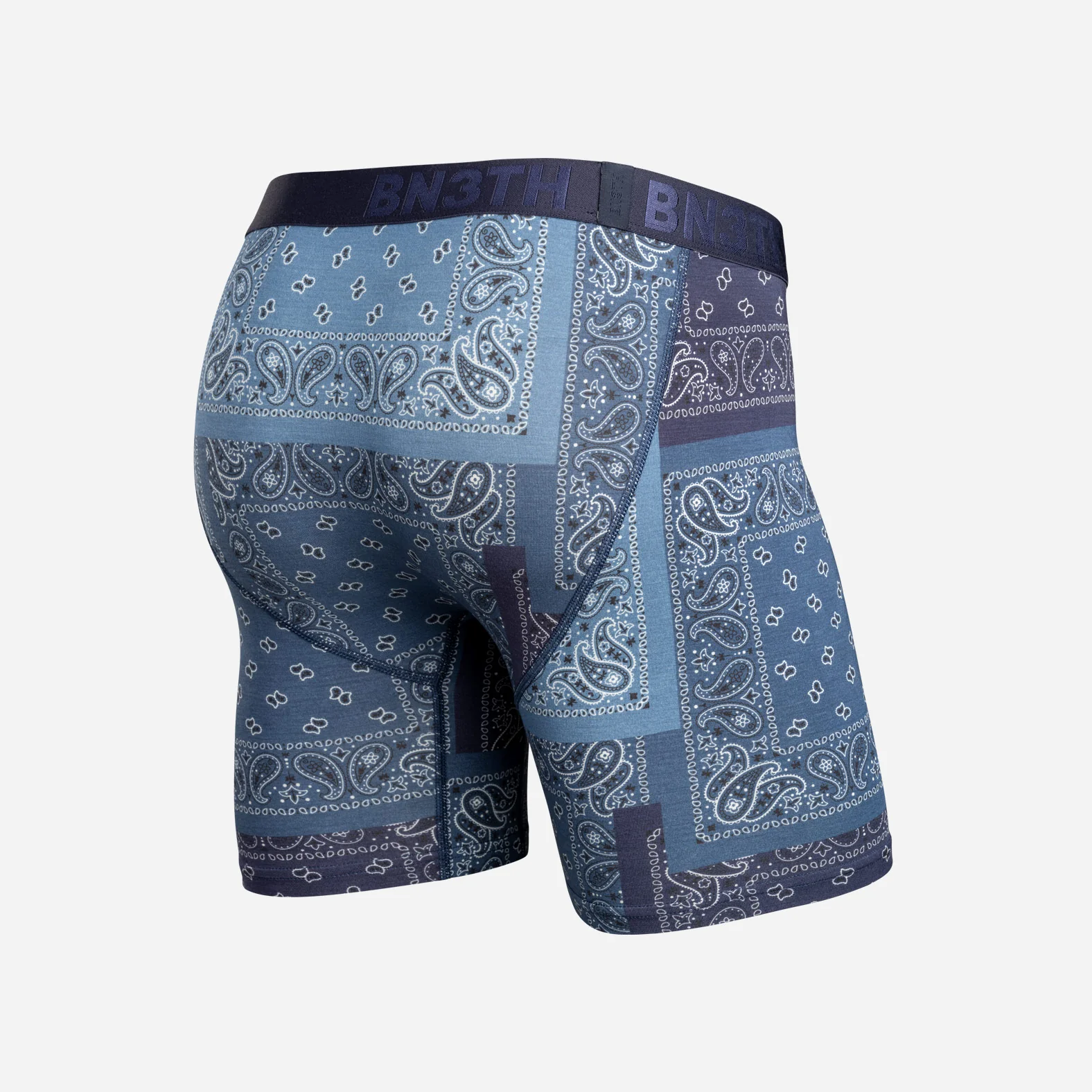 Classic Icon Boxer Brief: Cowboy Bandana Navy - Image 3