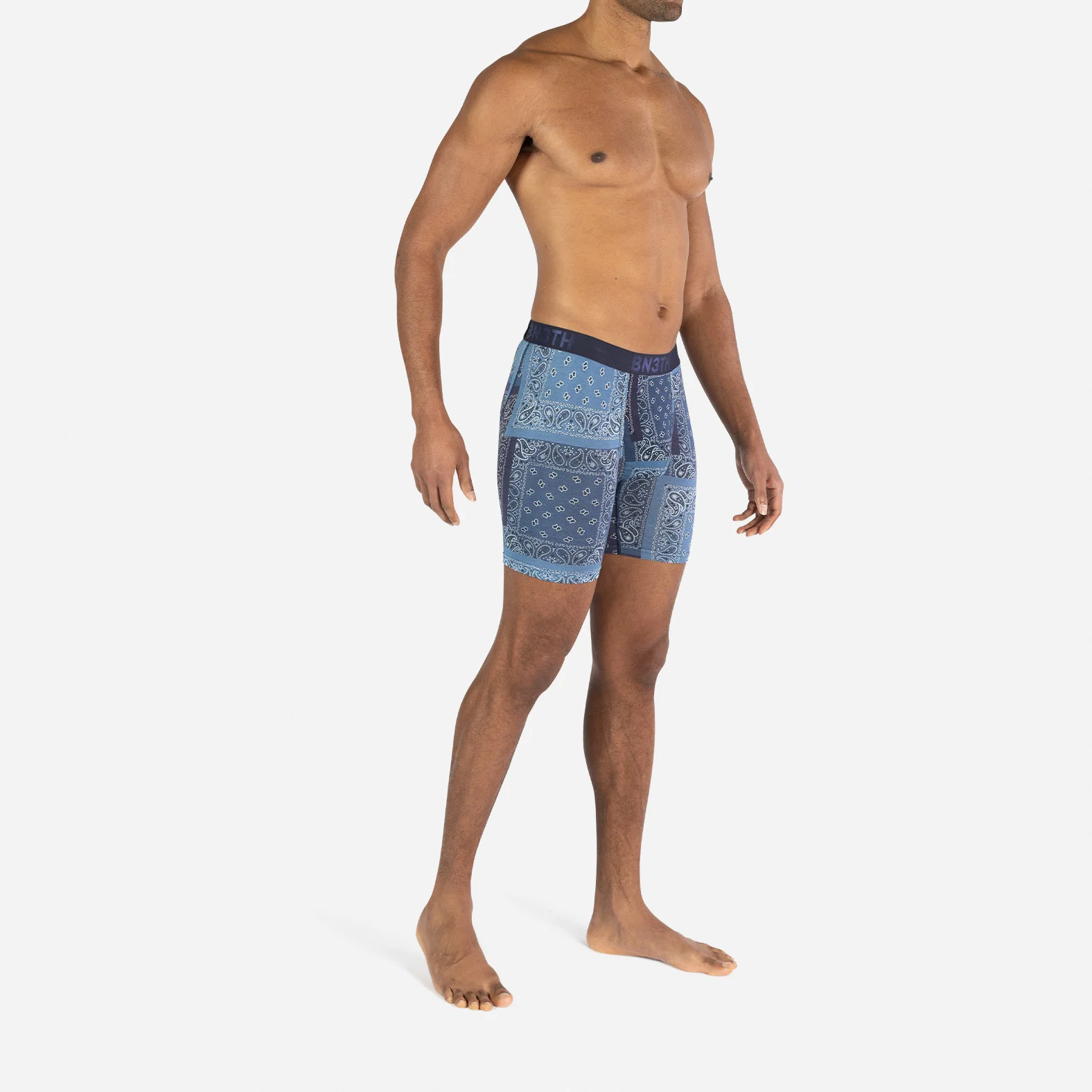 Classic Icon Boxer Brief: Cowboy Bandana Navy - Image 5
