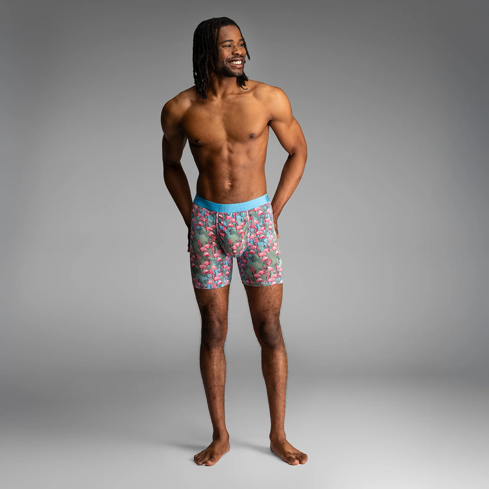 Classic Icon Boxer Brief : Flamingo Ethereal - Image 2