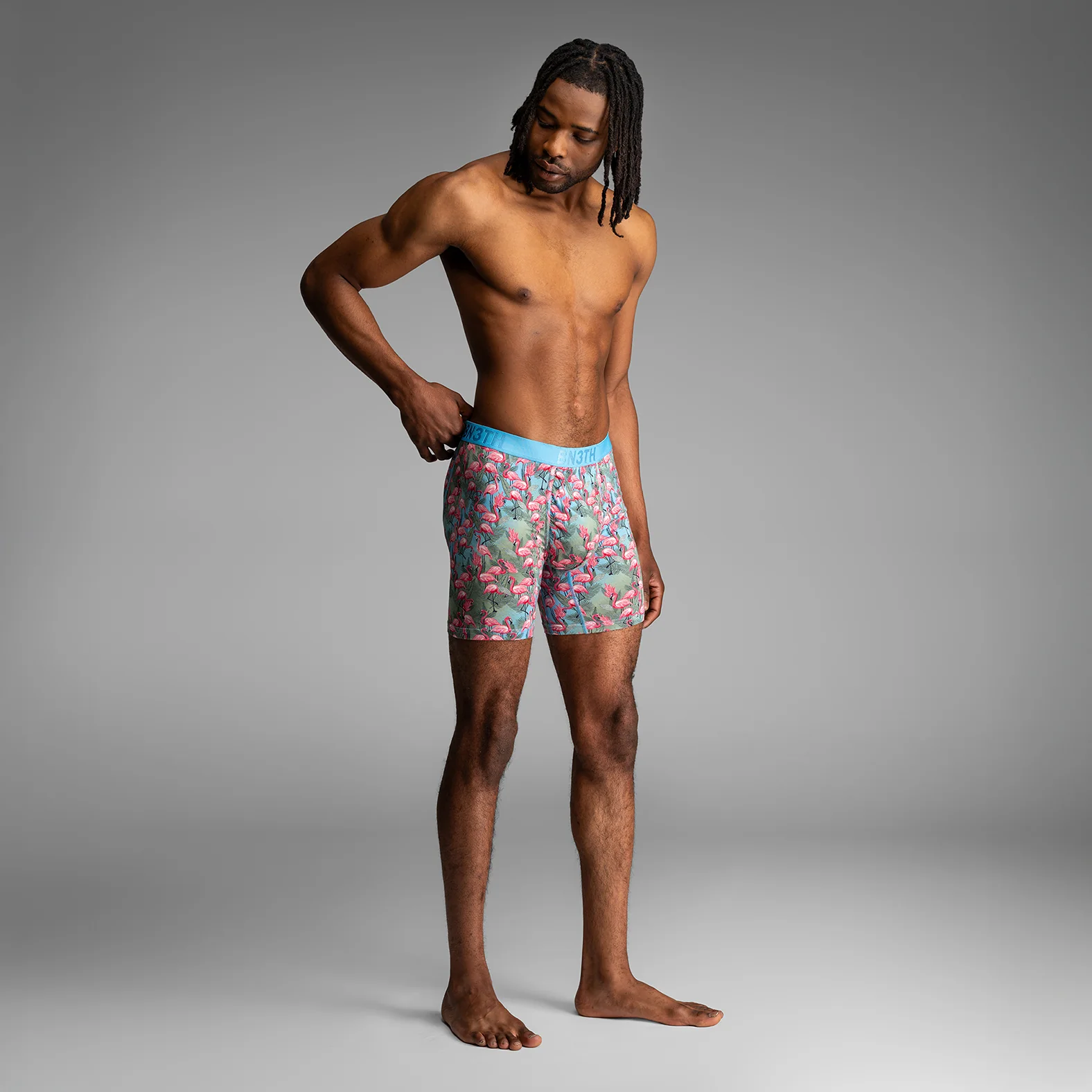 Classic Icon Boxer Brief : Flamingo Ethereal - Image 4