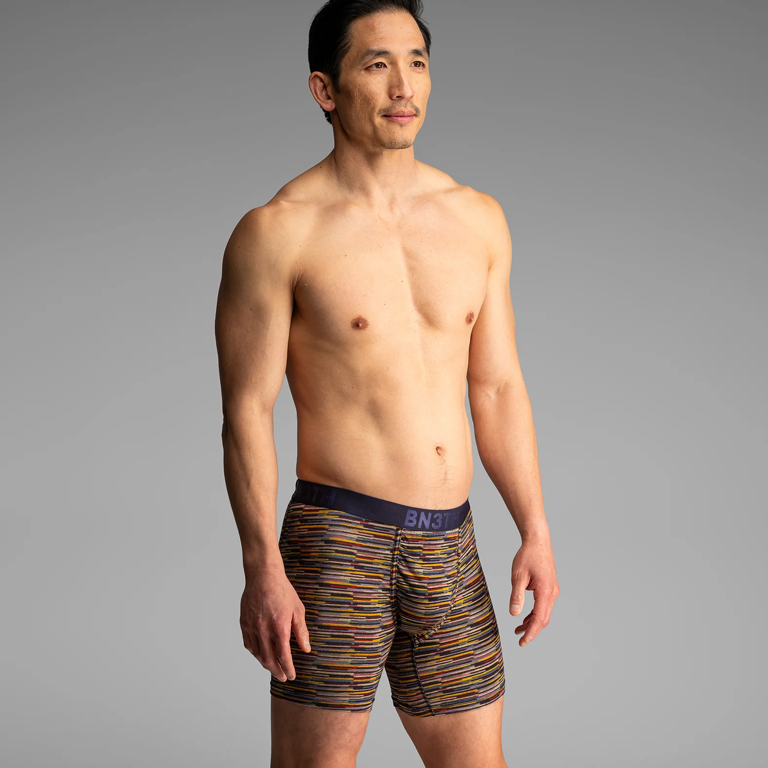 Classic Icon Boxer Brief : Fuzzy Stripe Sand - Image 4
