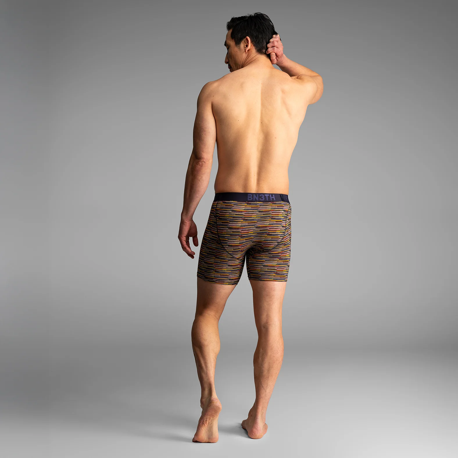 Classic Icon Boxer Brief : Fuzzy Stripe Sand - Image 5