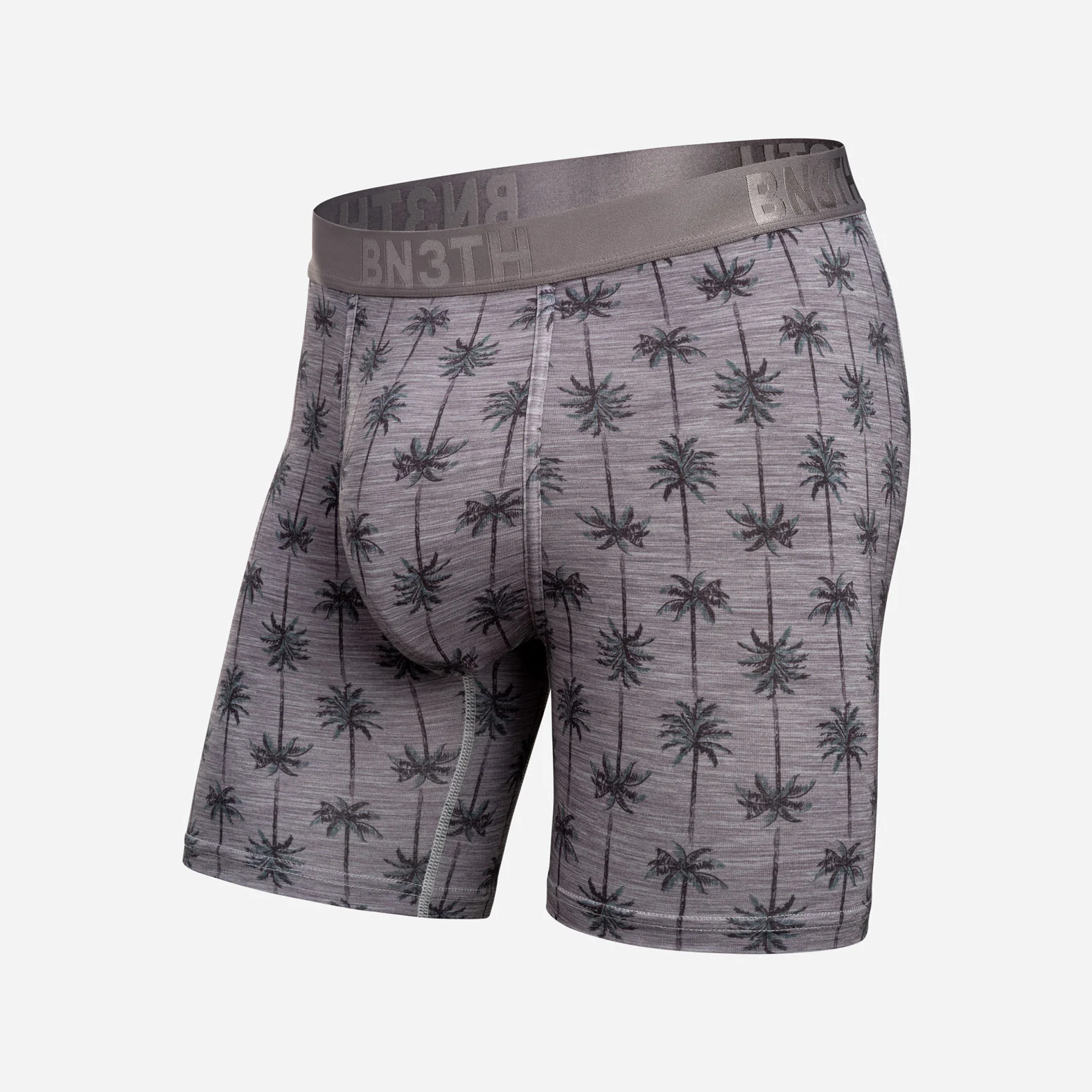 Classic Boxer Brief : Palm Stripe - Jadeite Green