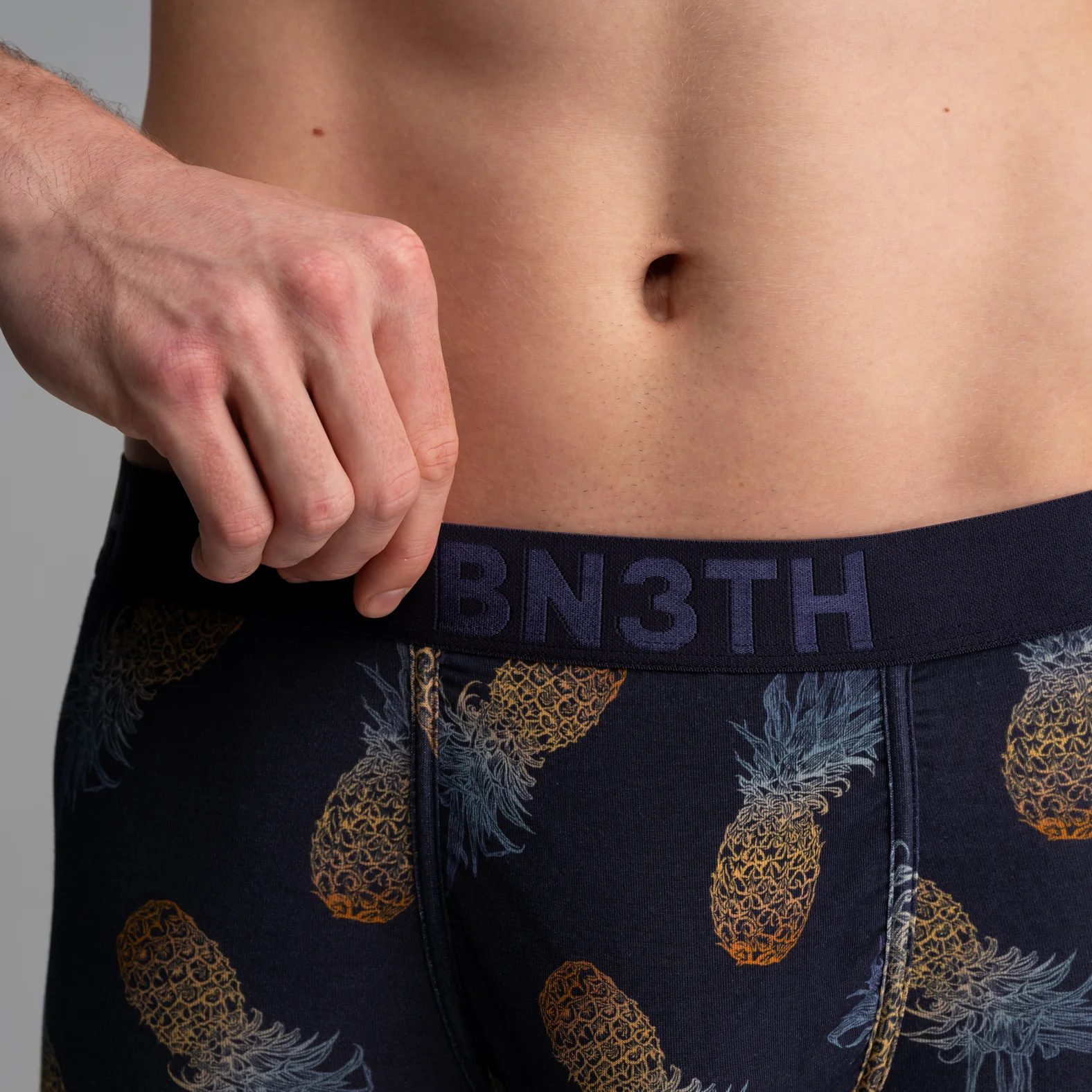Classic Icon Boxer Brief: Pineapple Ombre - Dark Navy - Image 4