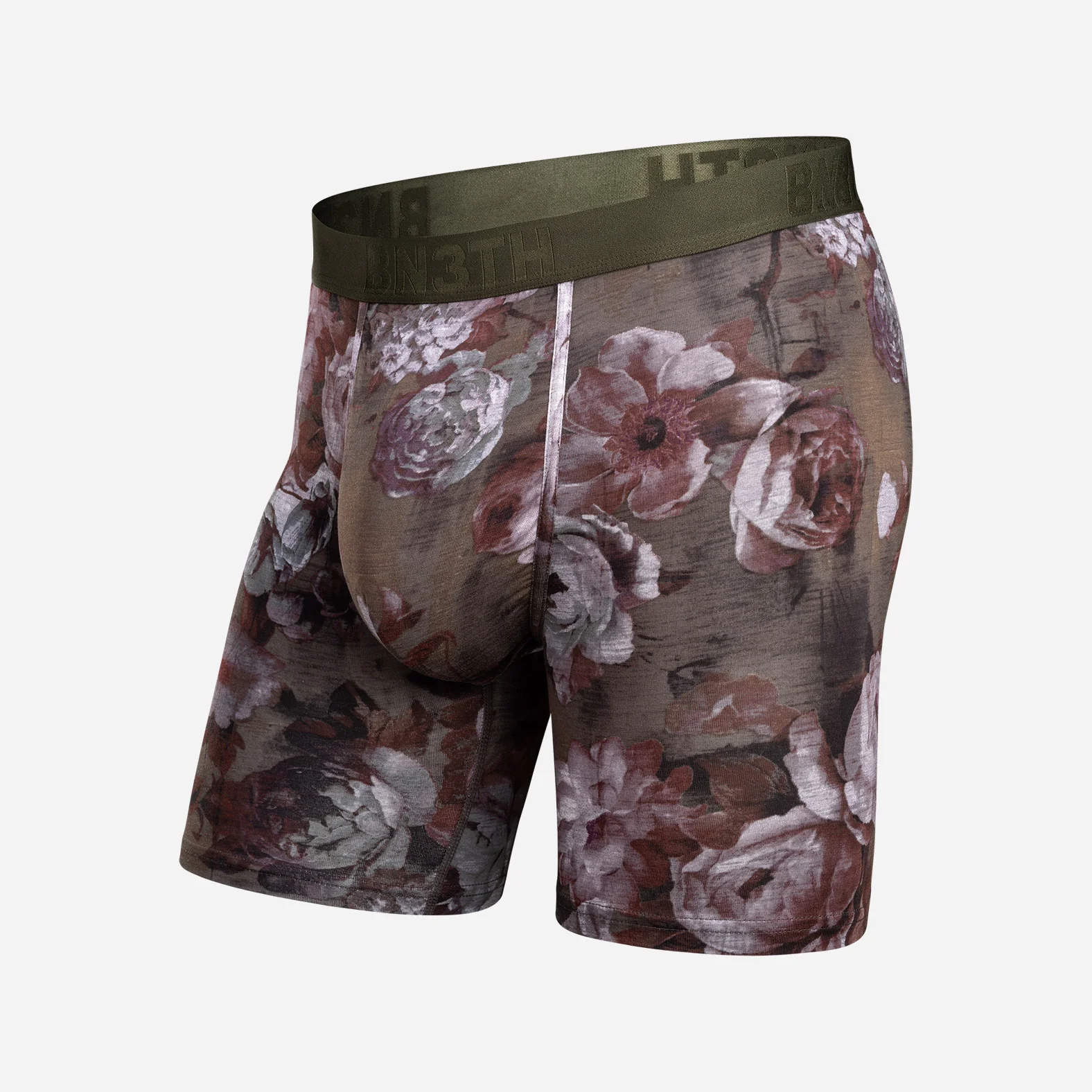 Classic Icon Boxer Brief: Vintage Rose - Heather Duffle