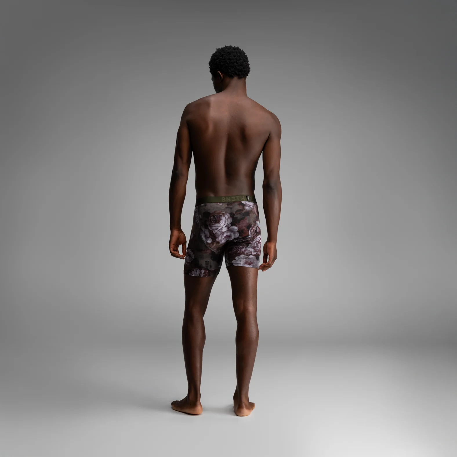 Classic Icon Boxer Brief: Vintage Rose - Heather Duffle - Image 5
