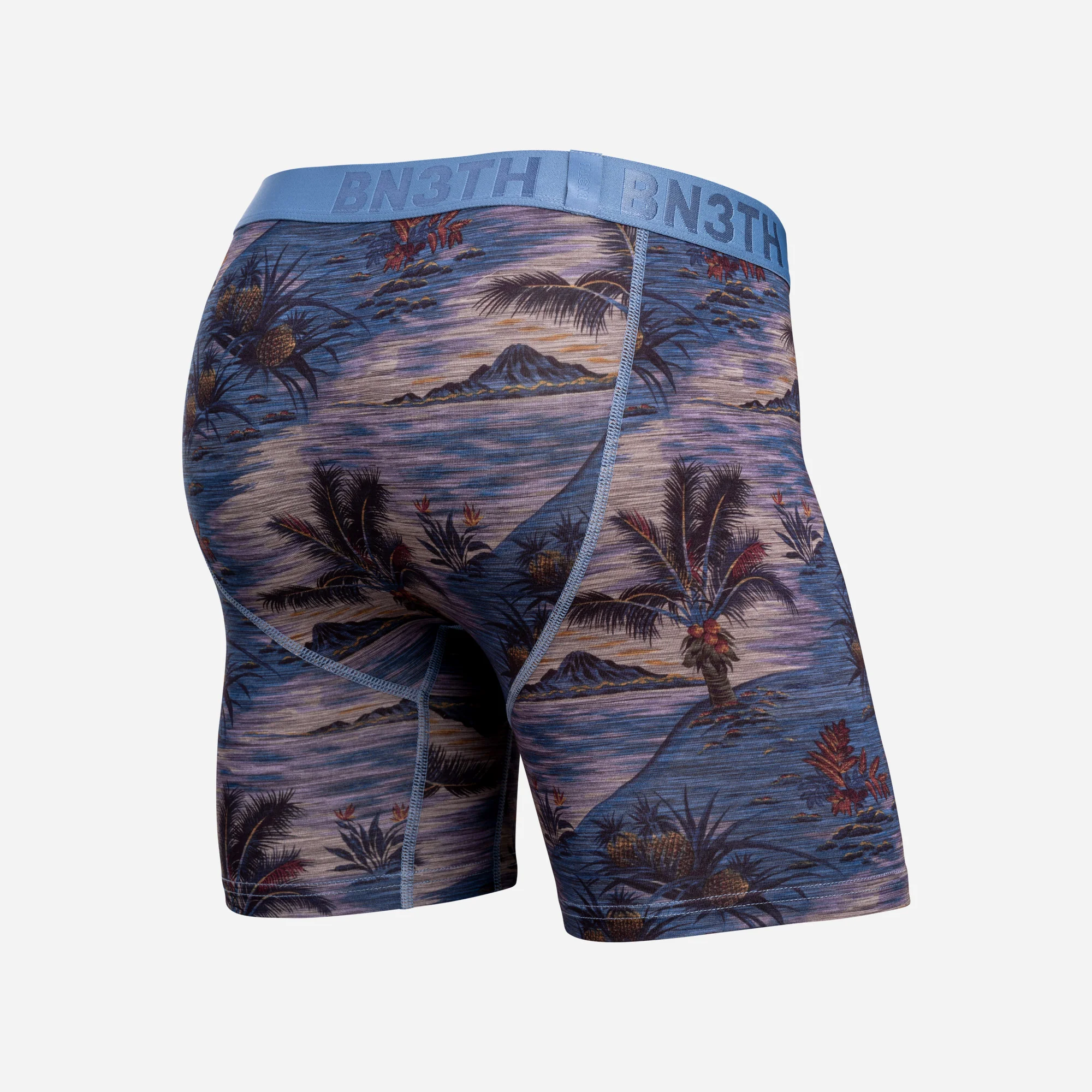 Classic Icon Boxer Brief: Vintage Tropics - Heather Fog - Image 3