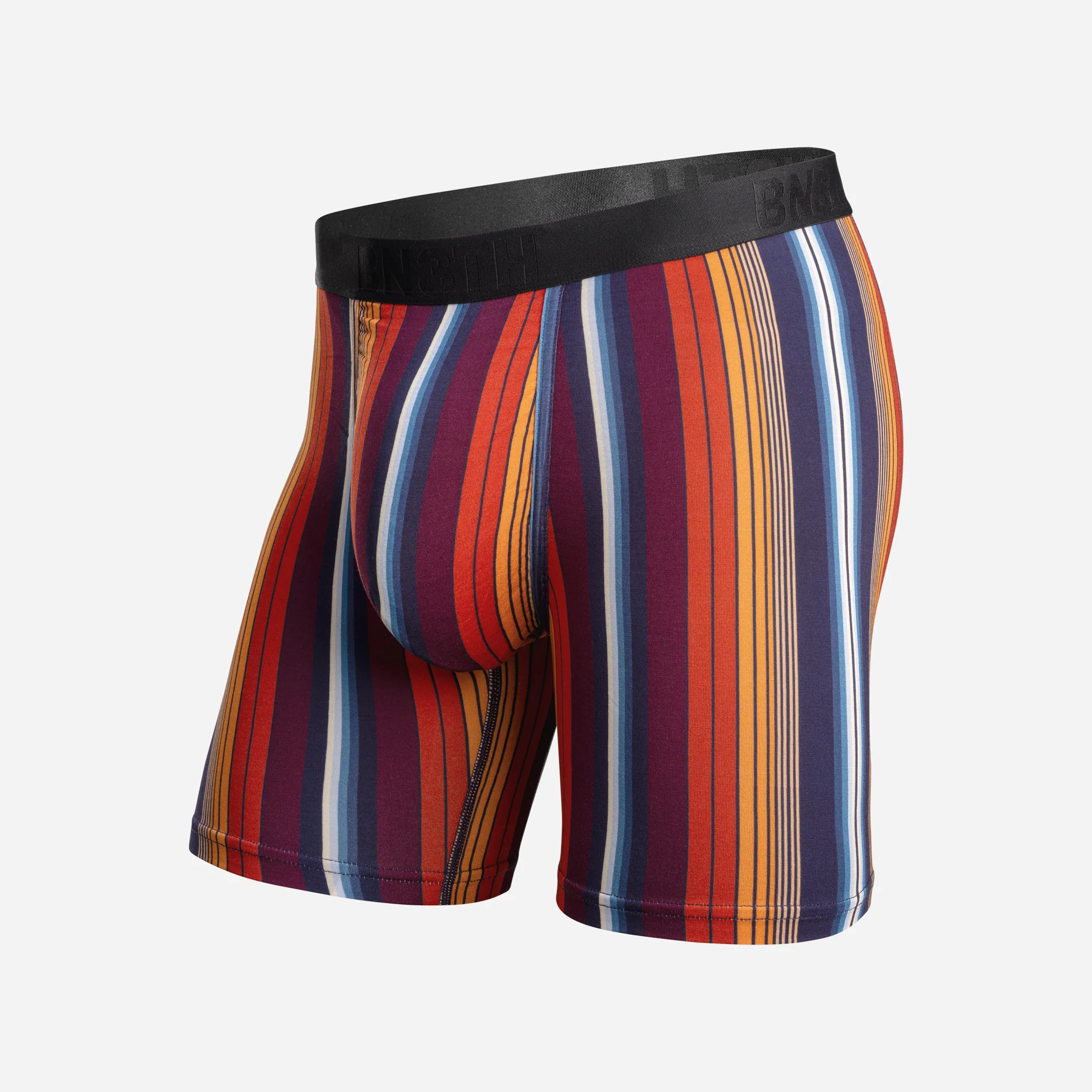Classic Icon Boxer Brief : Western Stripe Dark Navy