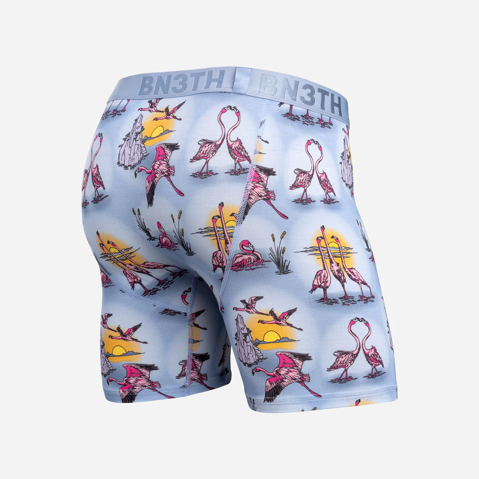 Classic Icon Boxer Brief With Fly : Sunset Flock - Forever - Image 3