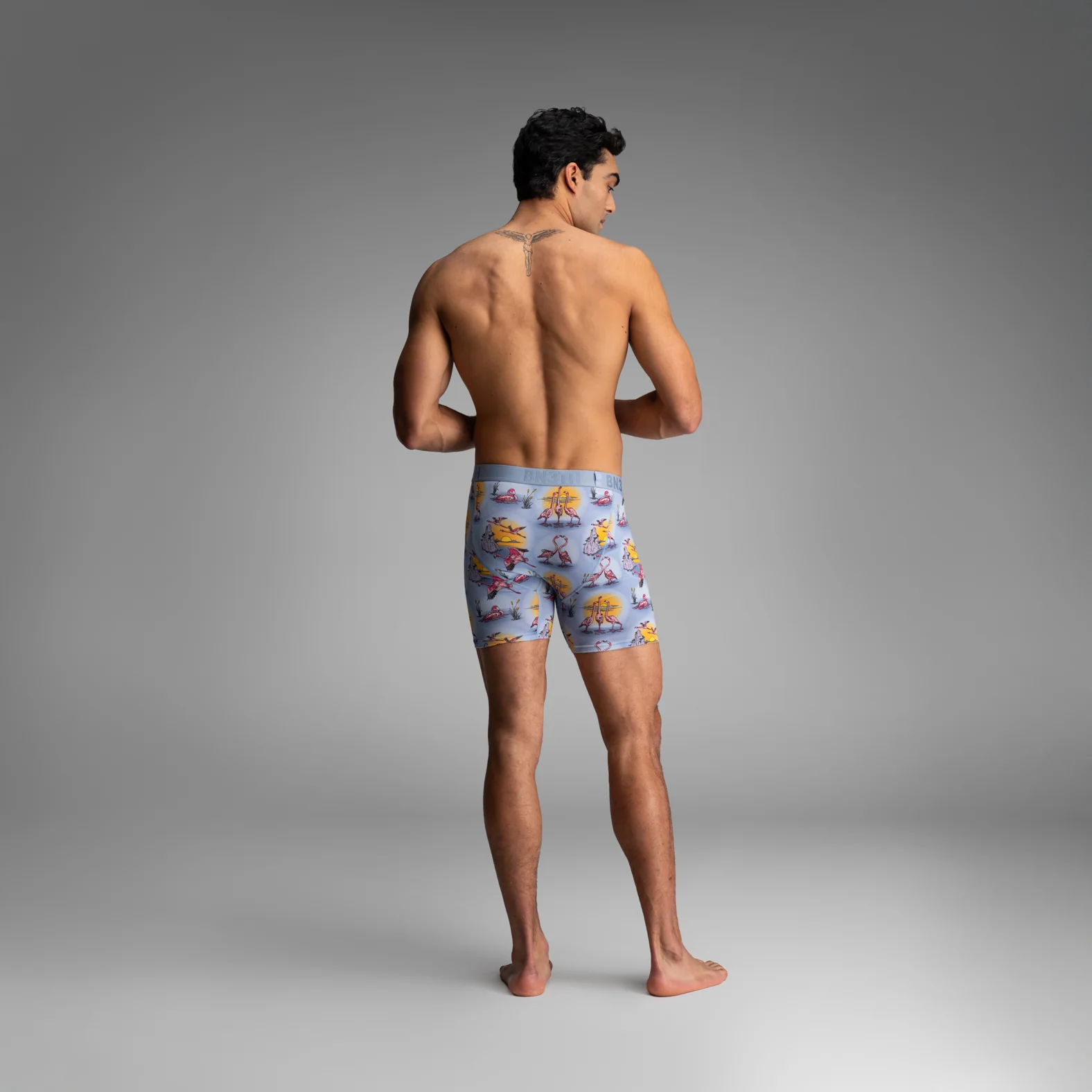 Classic Icon Boxer Brief With Fly : Sunset Flock - Forever - Image 5