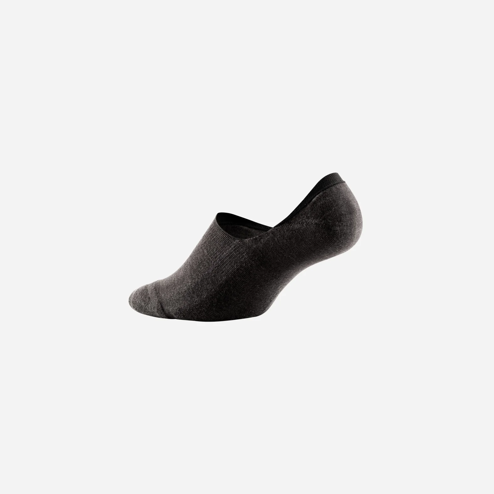 Classic No Show Sock: Black - Image 3