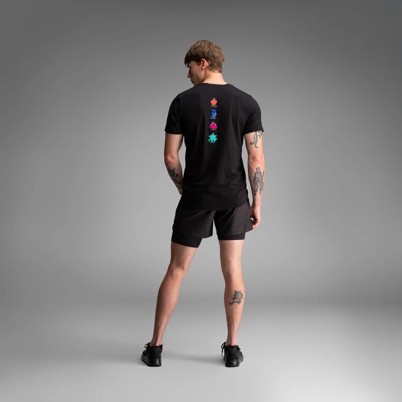 Crew T-Shirt: Lucas Beaufort Character - Black - Image 5