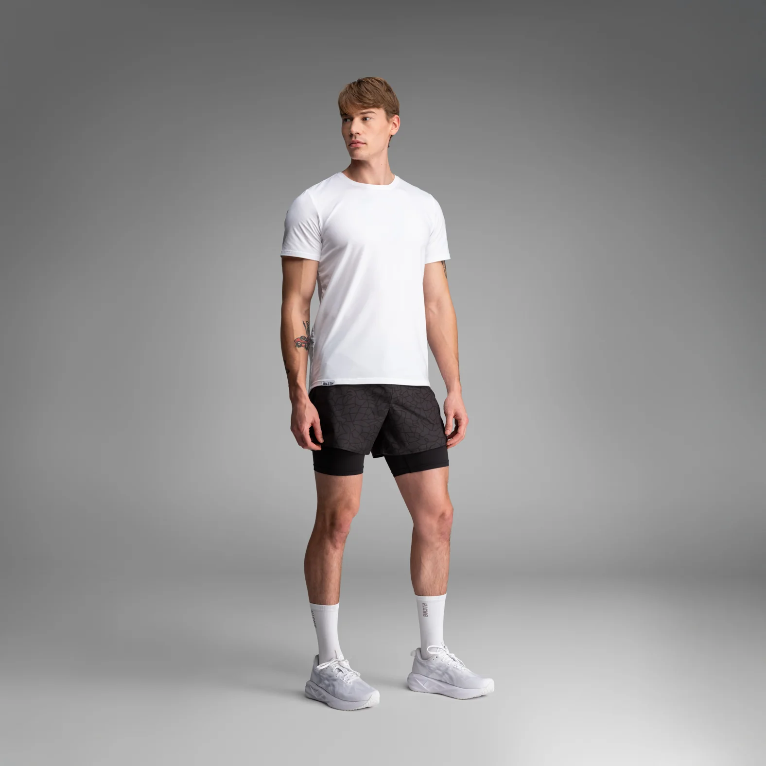 Crew T-Shirt: Lucas Beaufort Character - White - Image 4