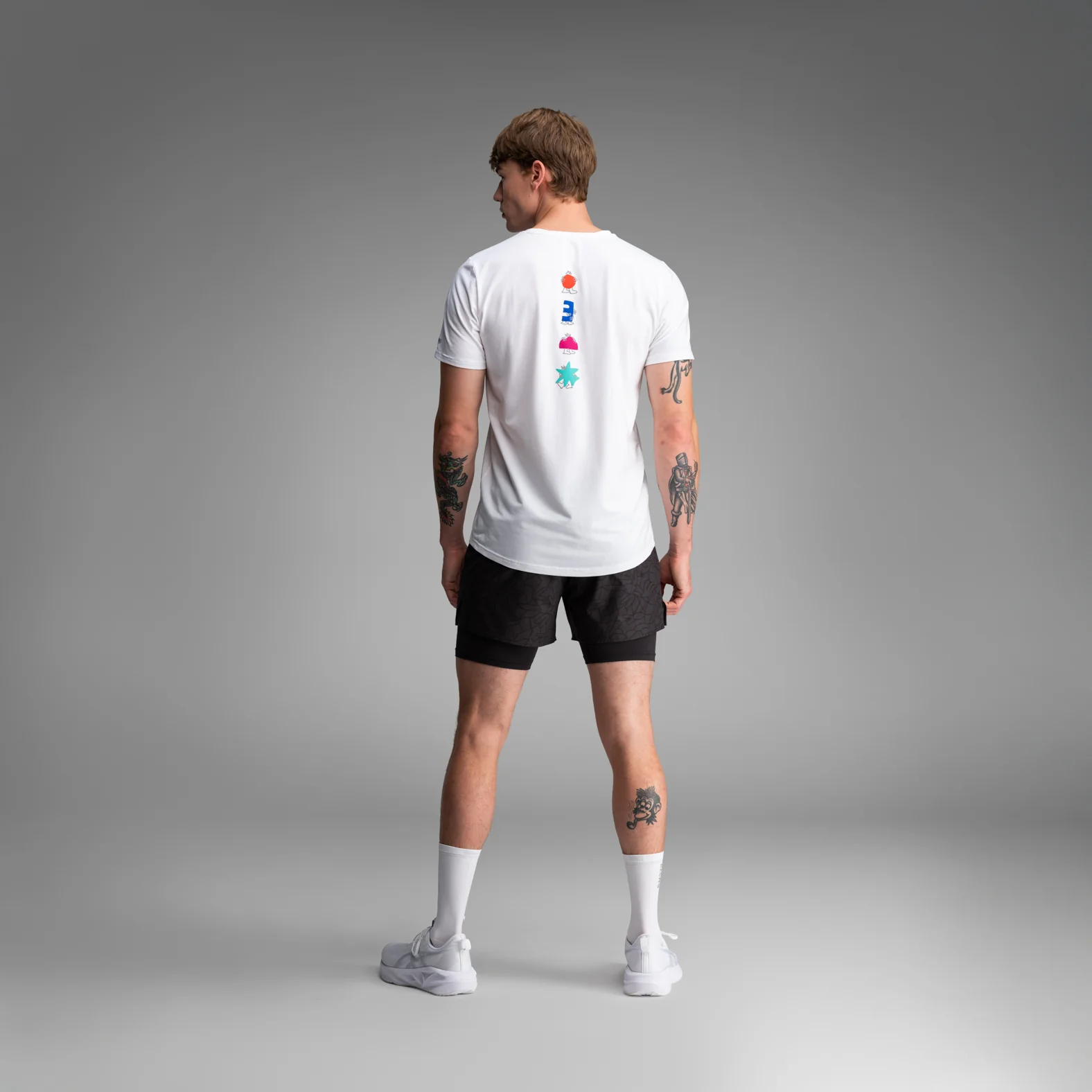 Crew T-Shirt: Lucas Beaufort Character - White - Image 5