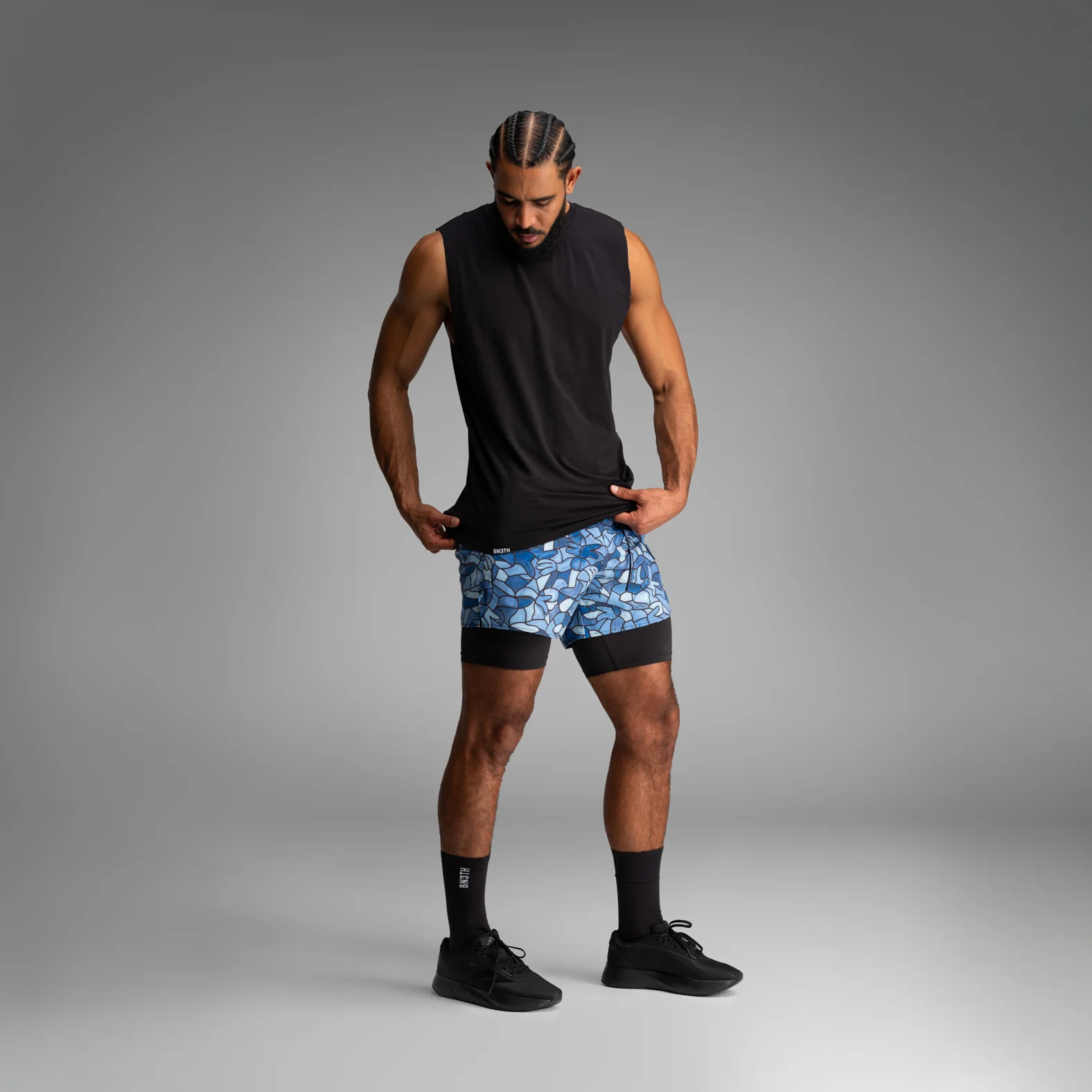 Cut-off Tank: Lucas Beaufort - Character Black - Image 4