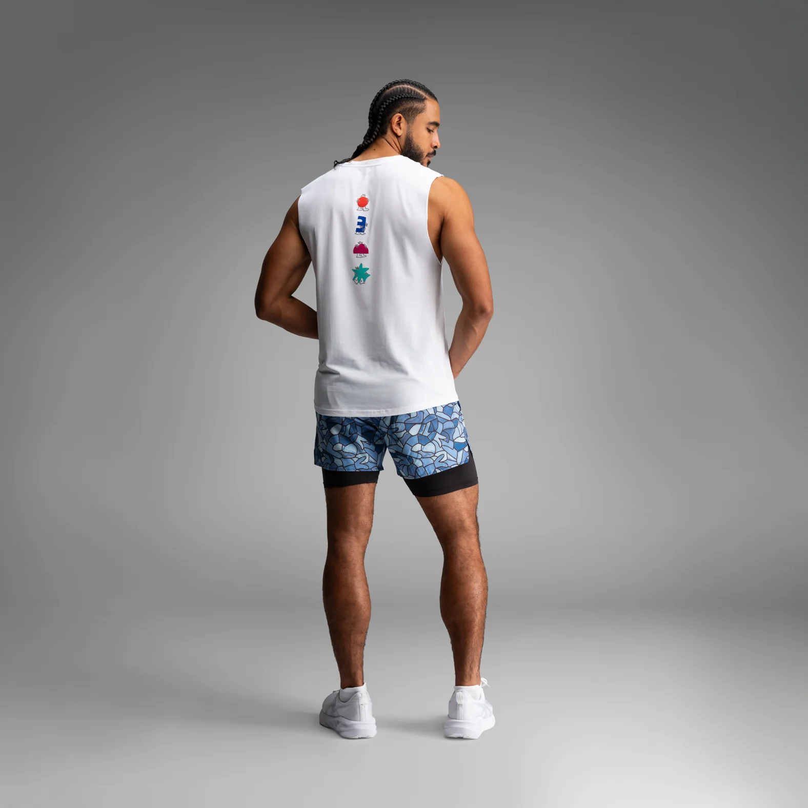 Cut-off Tank: Lucas Beaufort - Character White - Image 5