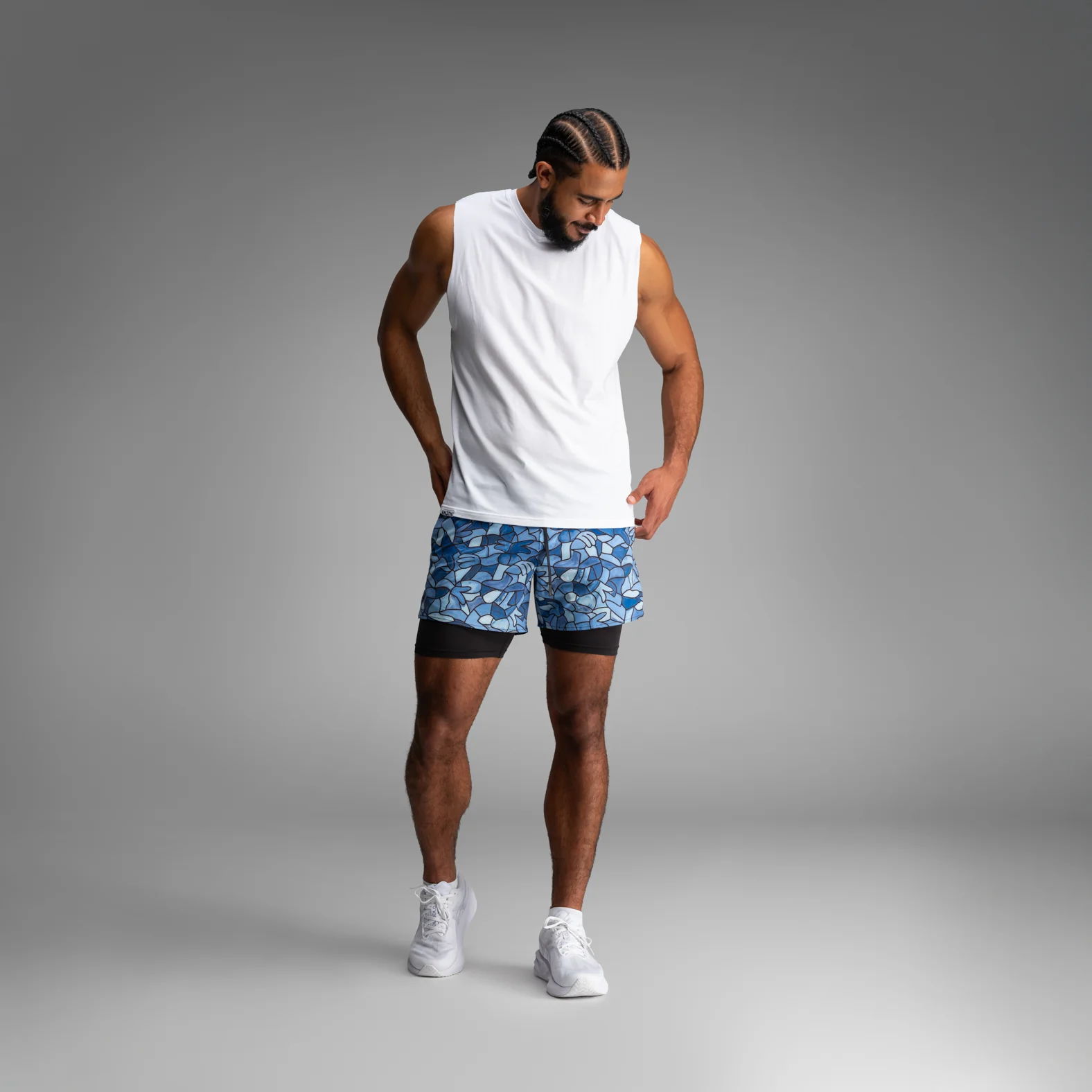 Cut-off Tank: Lucas Beaufort - Character White - Image 6