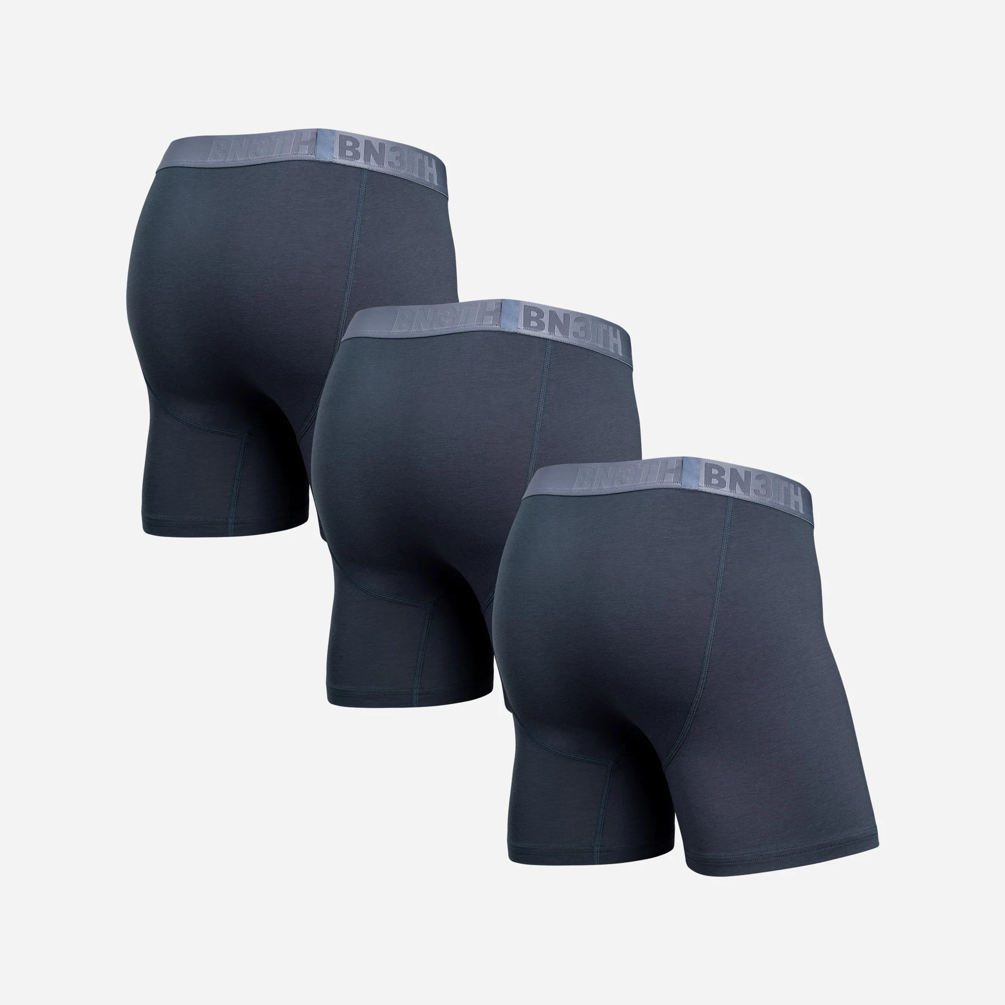 Essentials Boxer Brief : Midnight Navy 3 Pack - Image 3