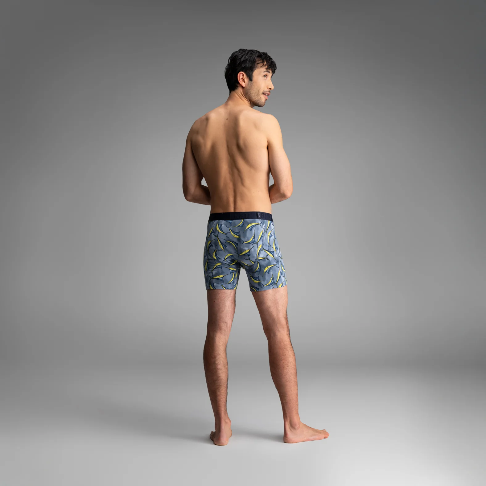 Essentials Boxer Brief: Deep Blue Strike - Mirage - Image 5