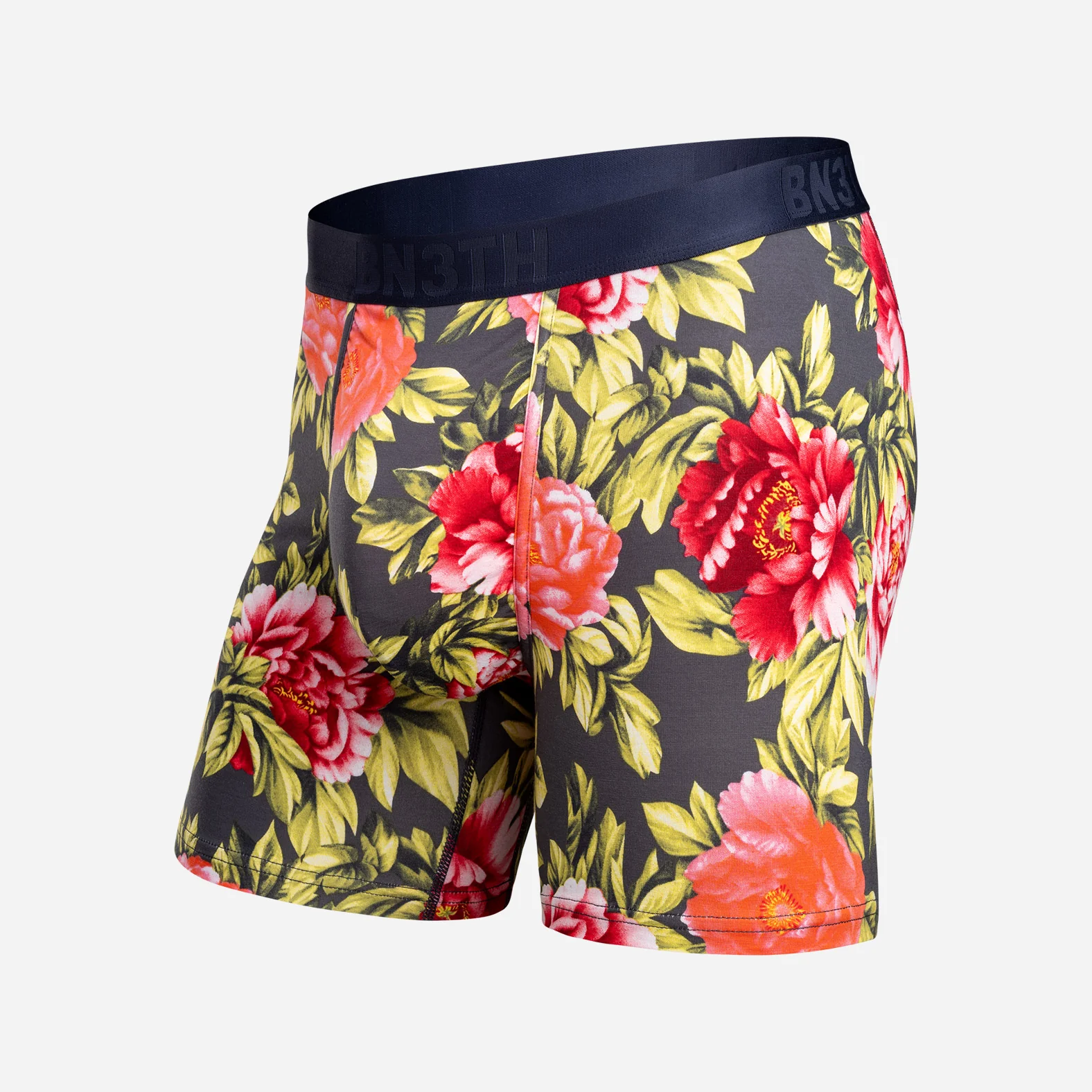 Essentials Boxer Brief: Nocturnal Bloom - Midnight