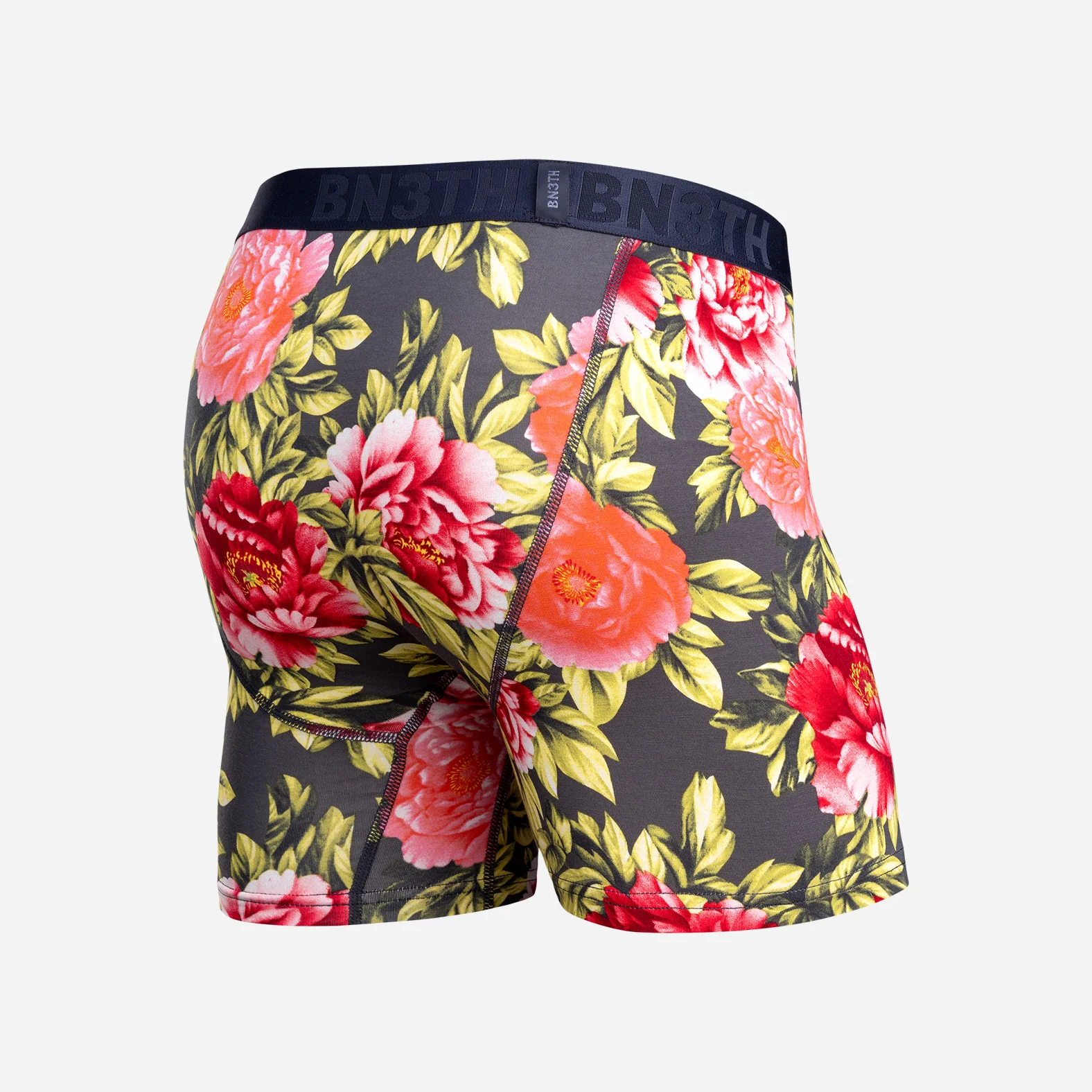 Essentials Boxer Brief: Nocturnal Bloom - Midnight - Image 3