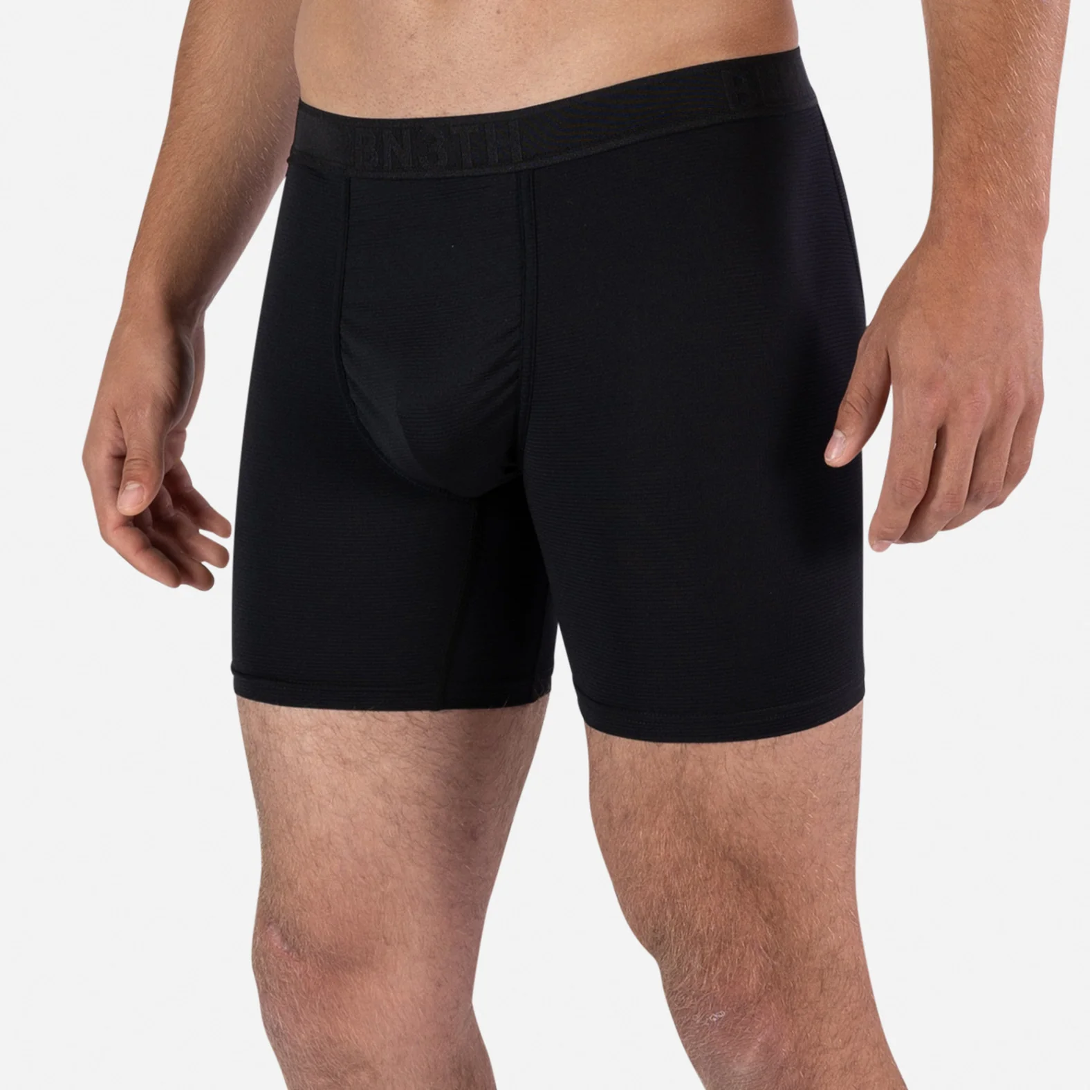 Pro Flex Boxer Brief : Black/Charcoal 2 Pack - Image 3