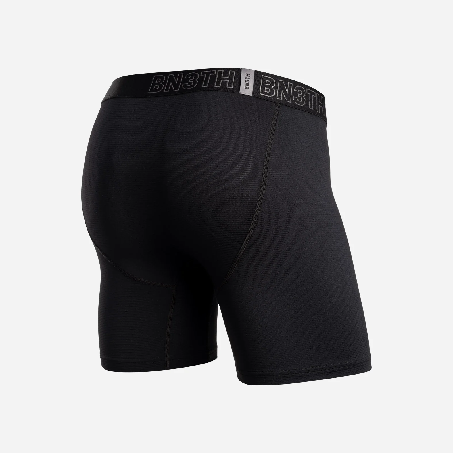 Pro Flex Boxer Brief : Black/Charcoal 2 Pack - Image 6