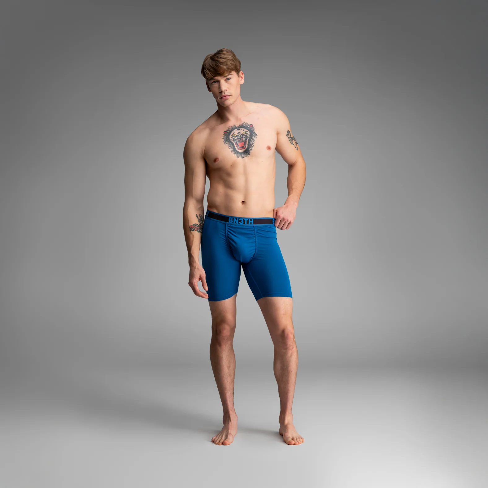 Pro Flex Max Boxer Brief: Mykonos Blue - Image 2