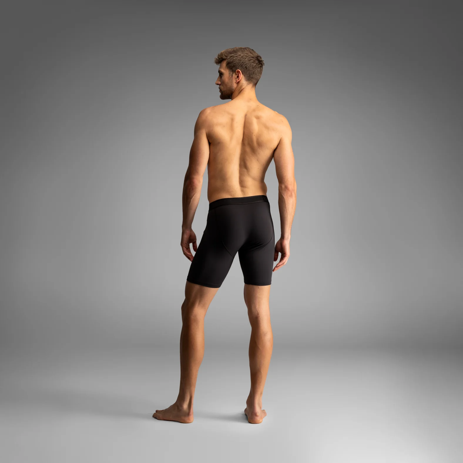 Pro Ultra Liner Short With Pocket: Black - Image 5