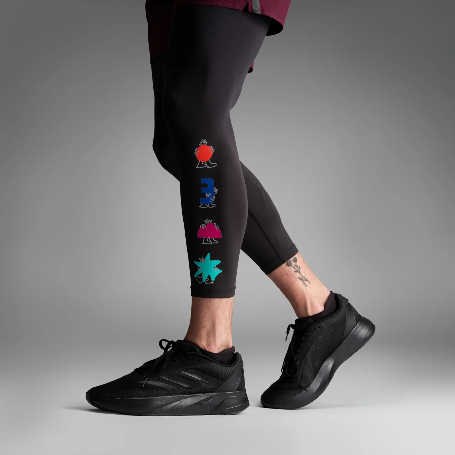 Pro Ultra Liner Tight With Pocket: Lucas Beaufort - Black - Image 4